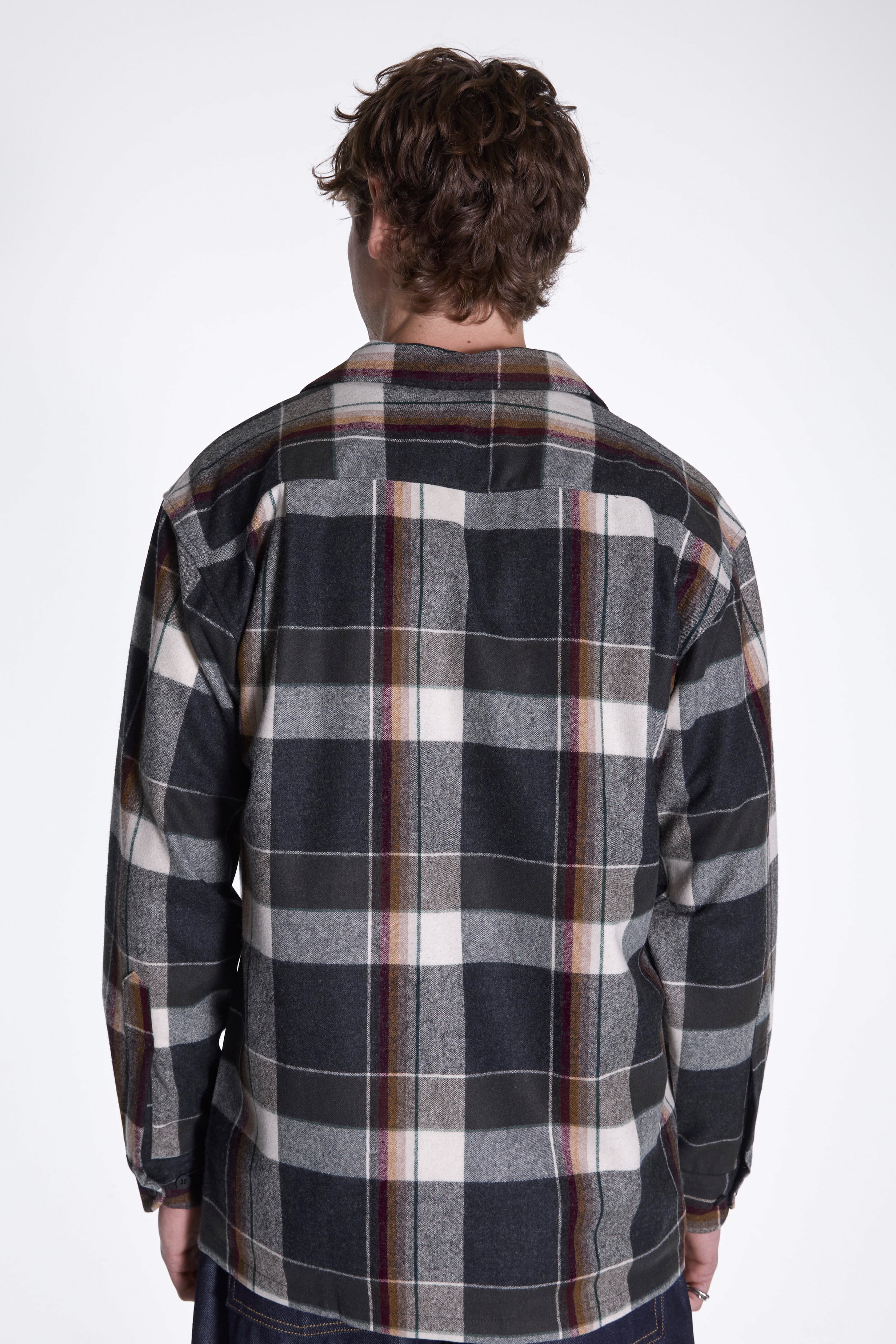 Board Shirt Black Multi Plaid