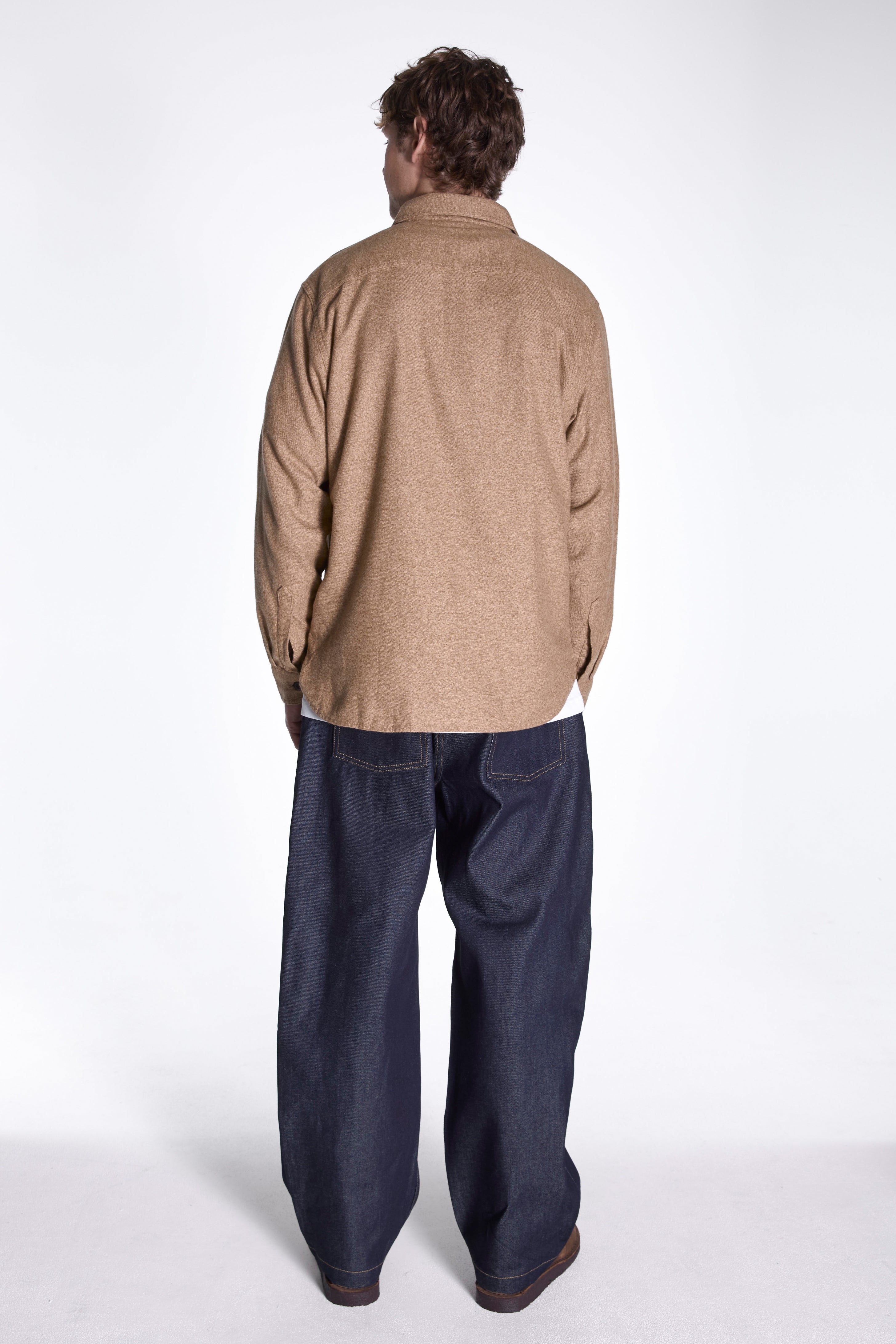 Burnside Shirt Camel Heather