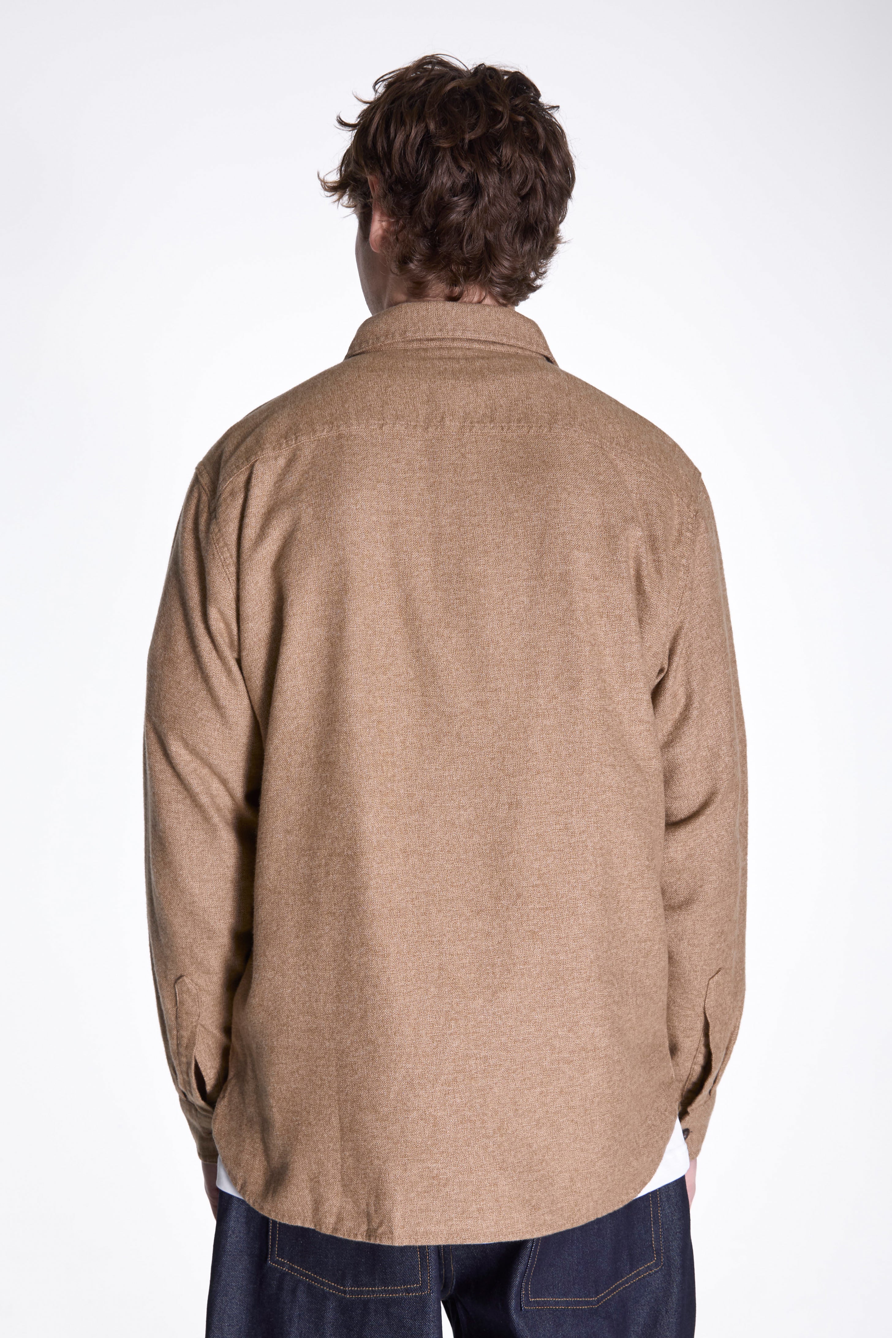Burnside Shirt Camel Heather