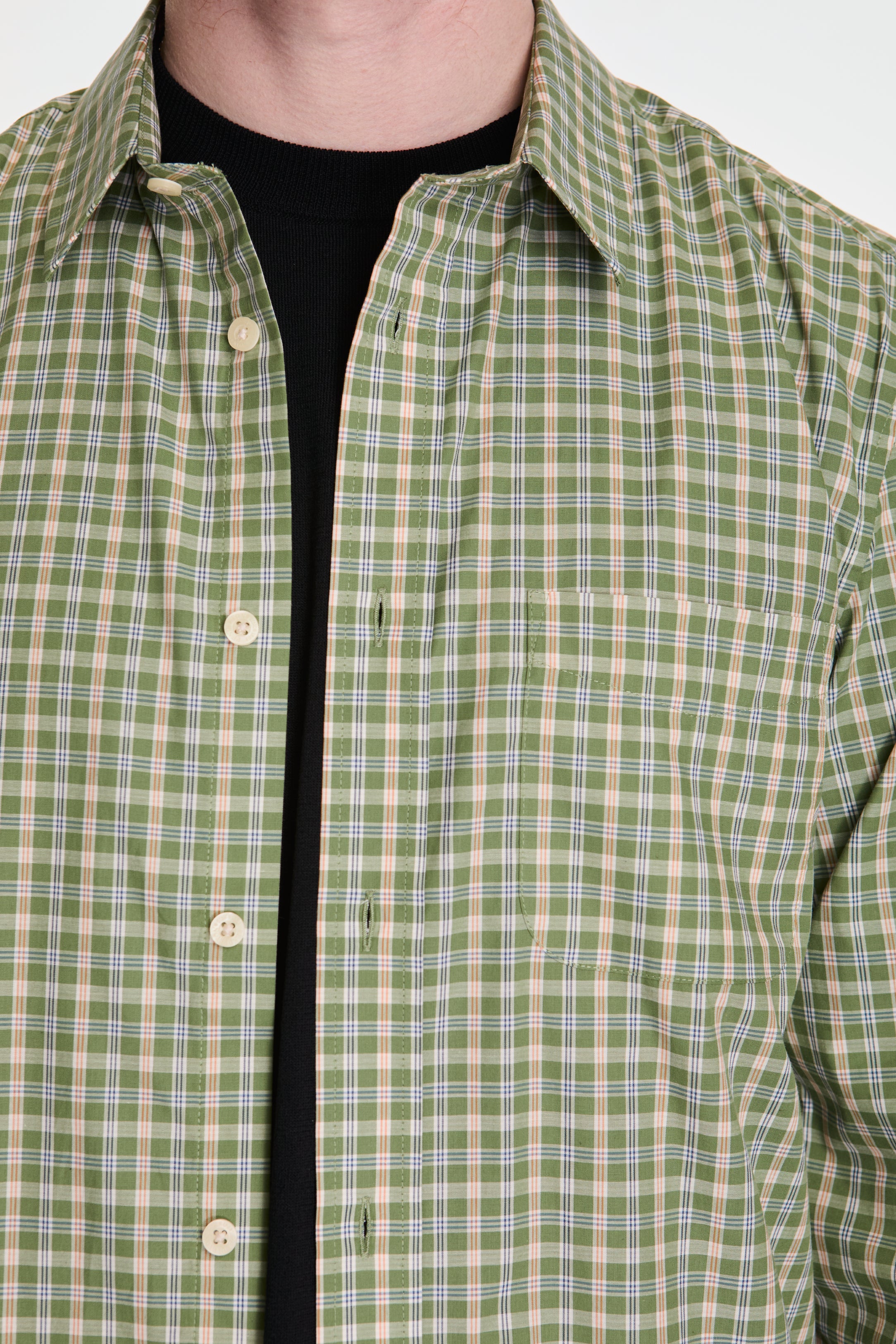 Academy Shirt Green Plaid