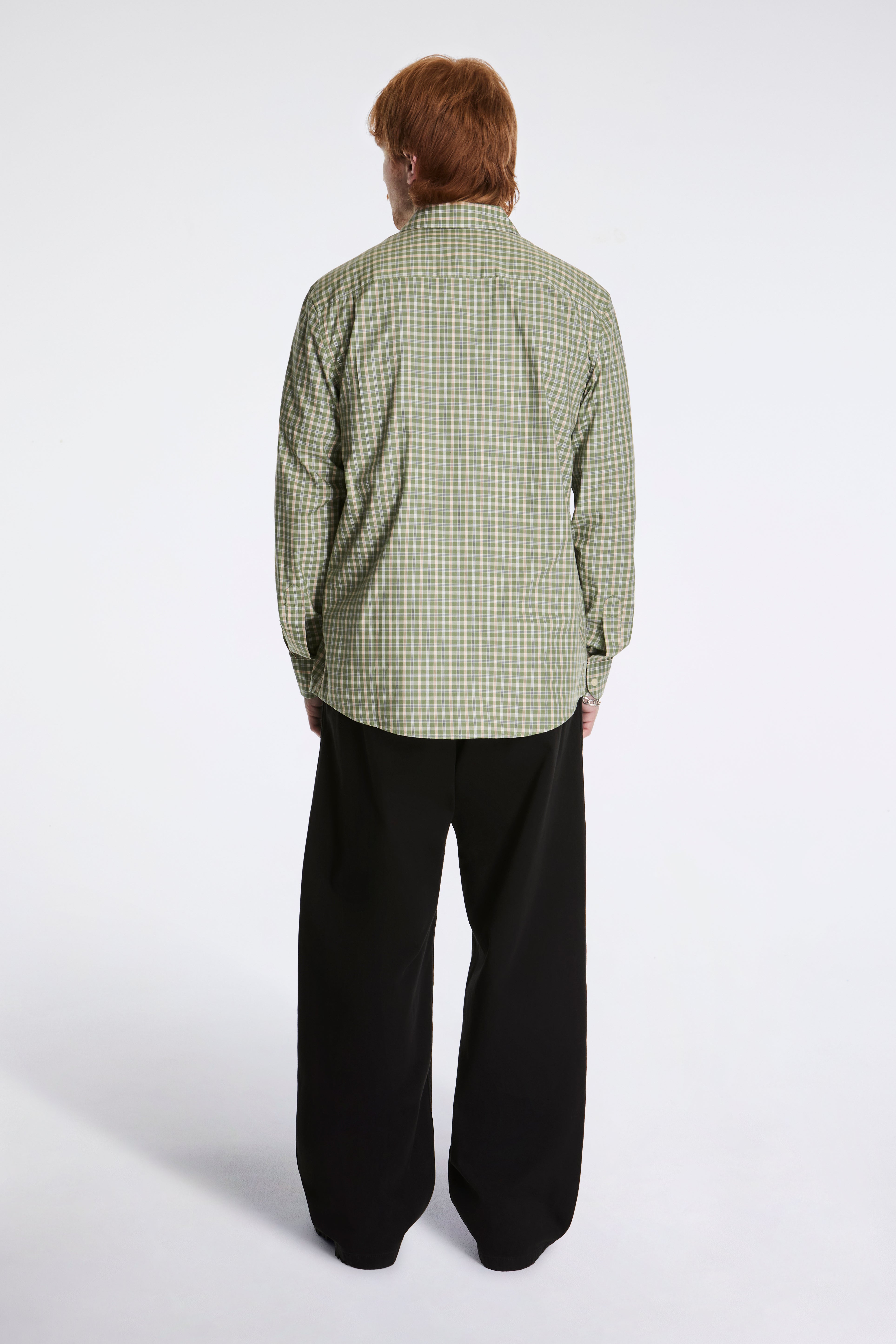 Academy Shirt Green Plaid