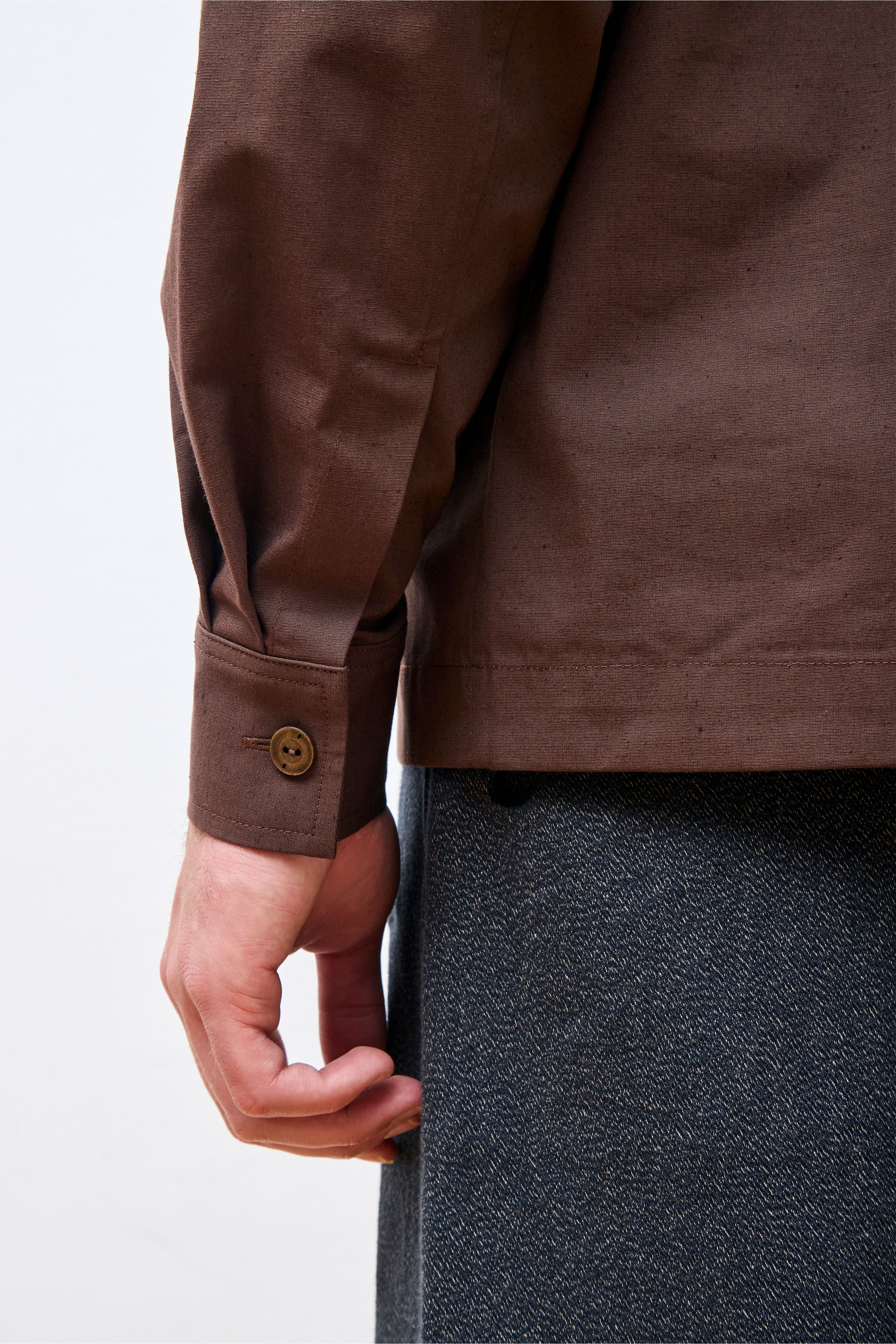 Magnus Shirt Reddish Brown