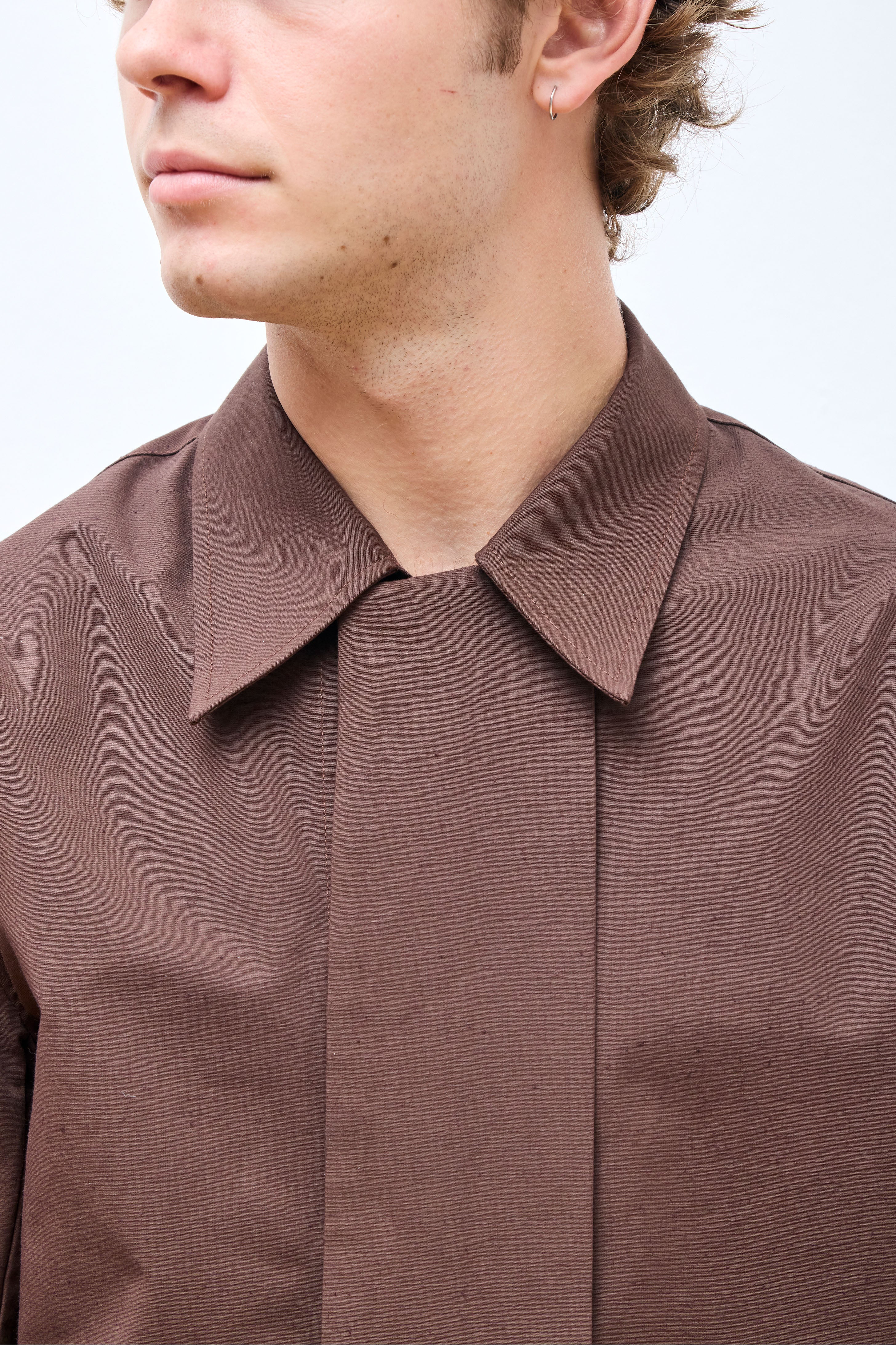 Magnus Shirt Reddish Brown