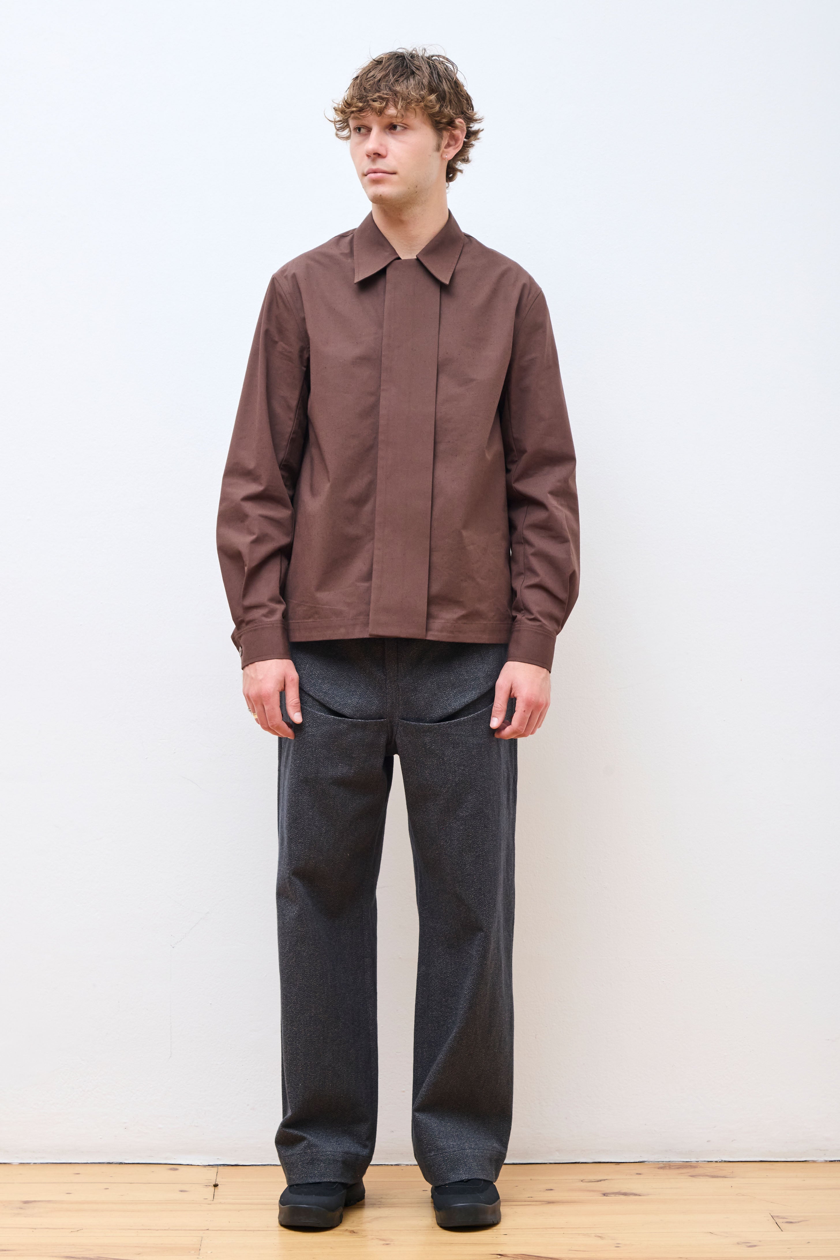 Magnus Shirt Reddish Brown