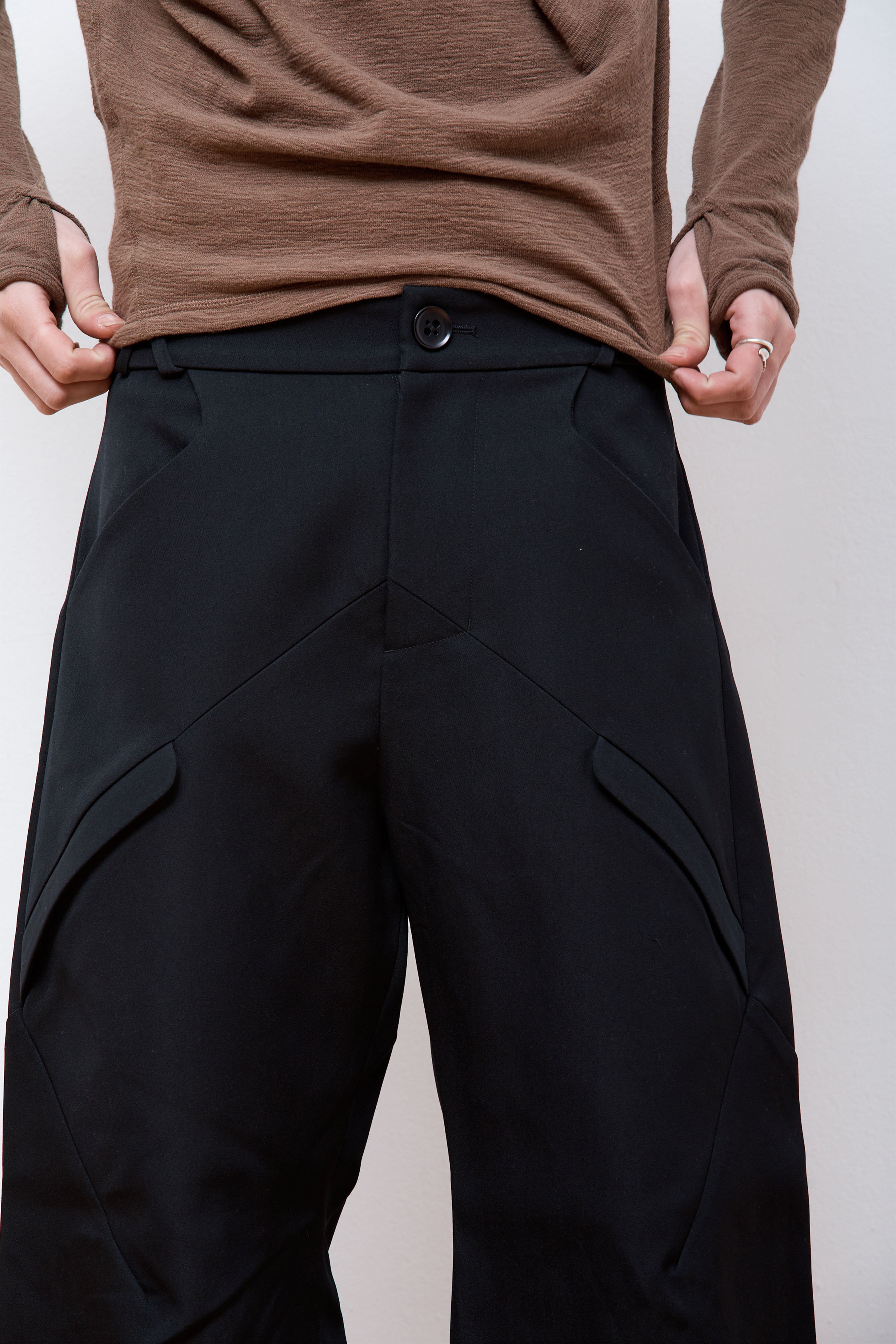 Node Pants Black