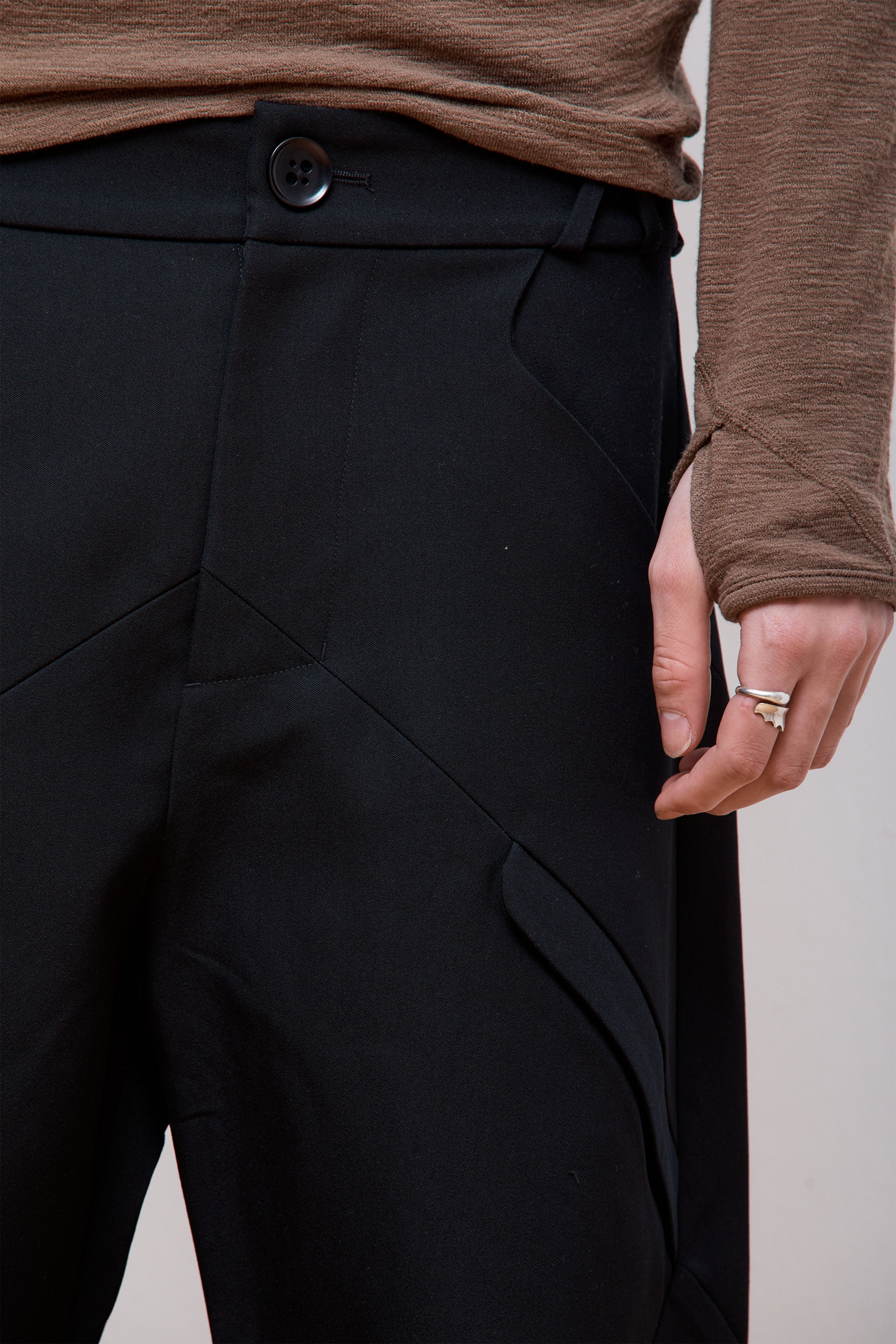 Node Pants Black