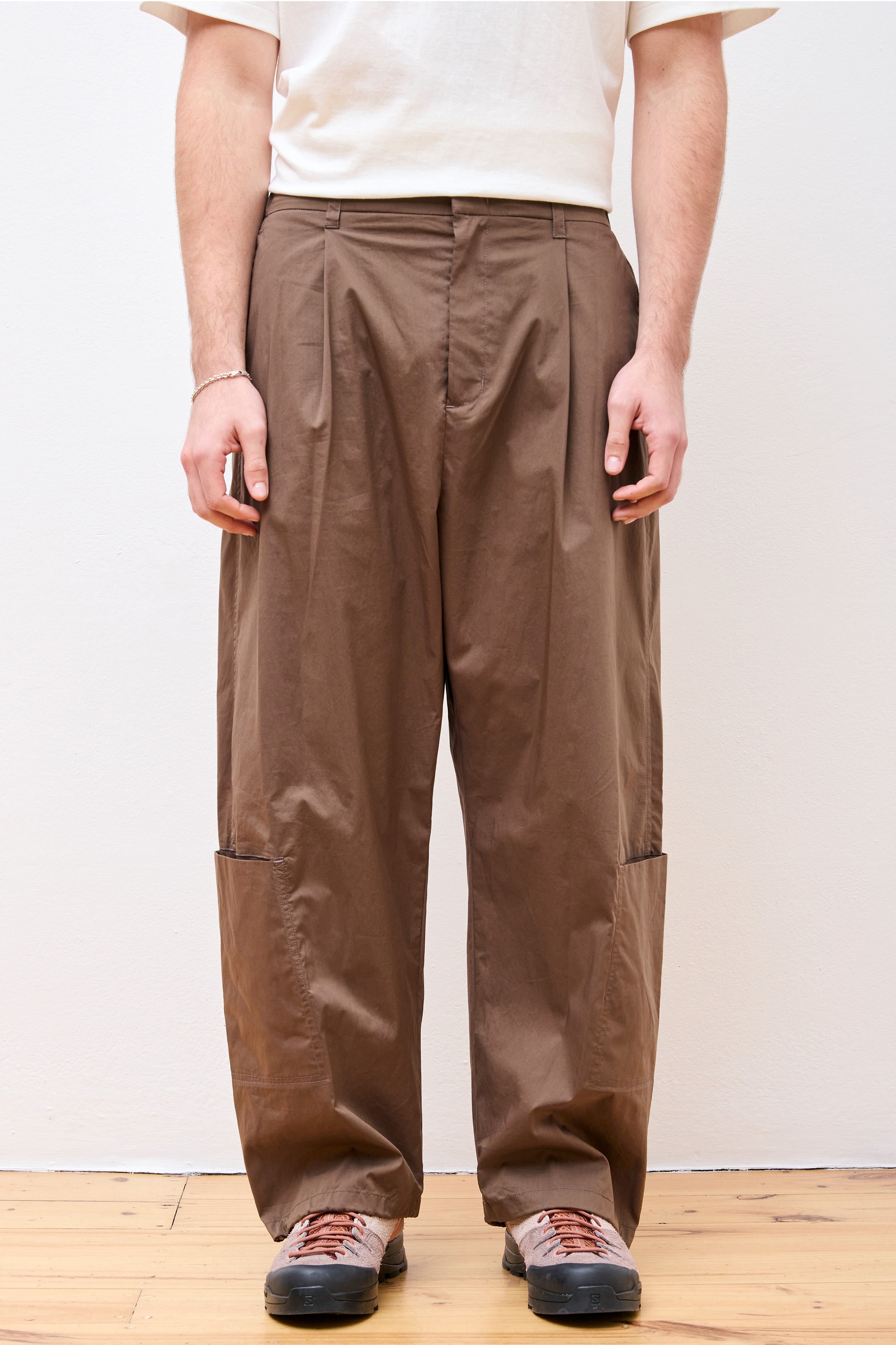 Pocket Work Pants Brown