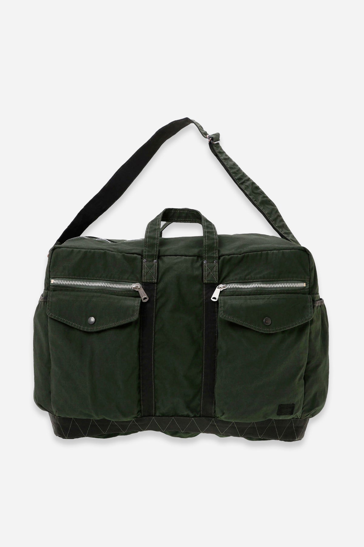 Porter Yoshida & Co. Crag 2Way Boston Bag (L) Khaki