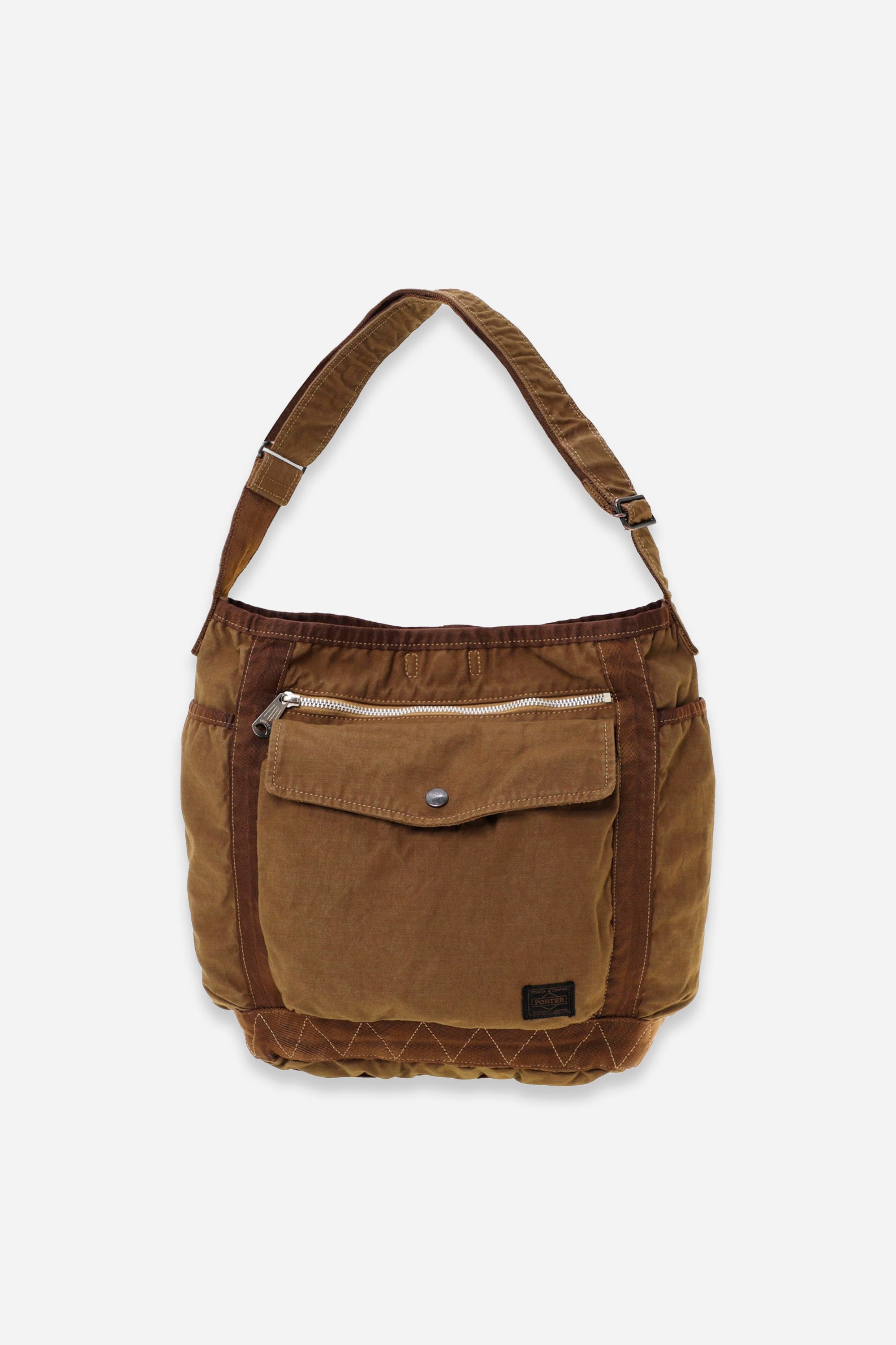 Porter Yoshida & Co Crag Shoulder Bag (S) Coyote