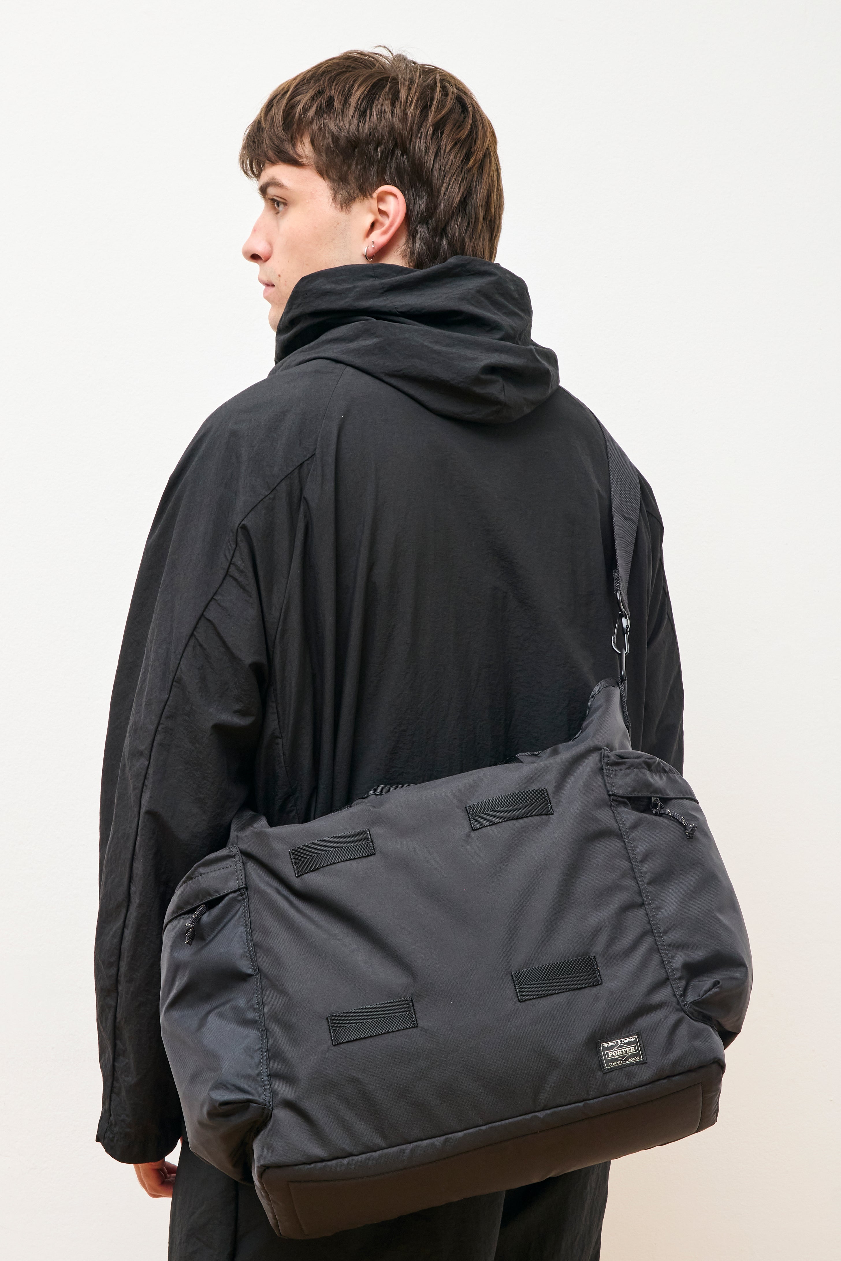 Force 2Way Tote Bag Black