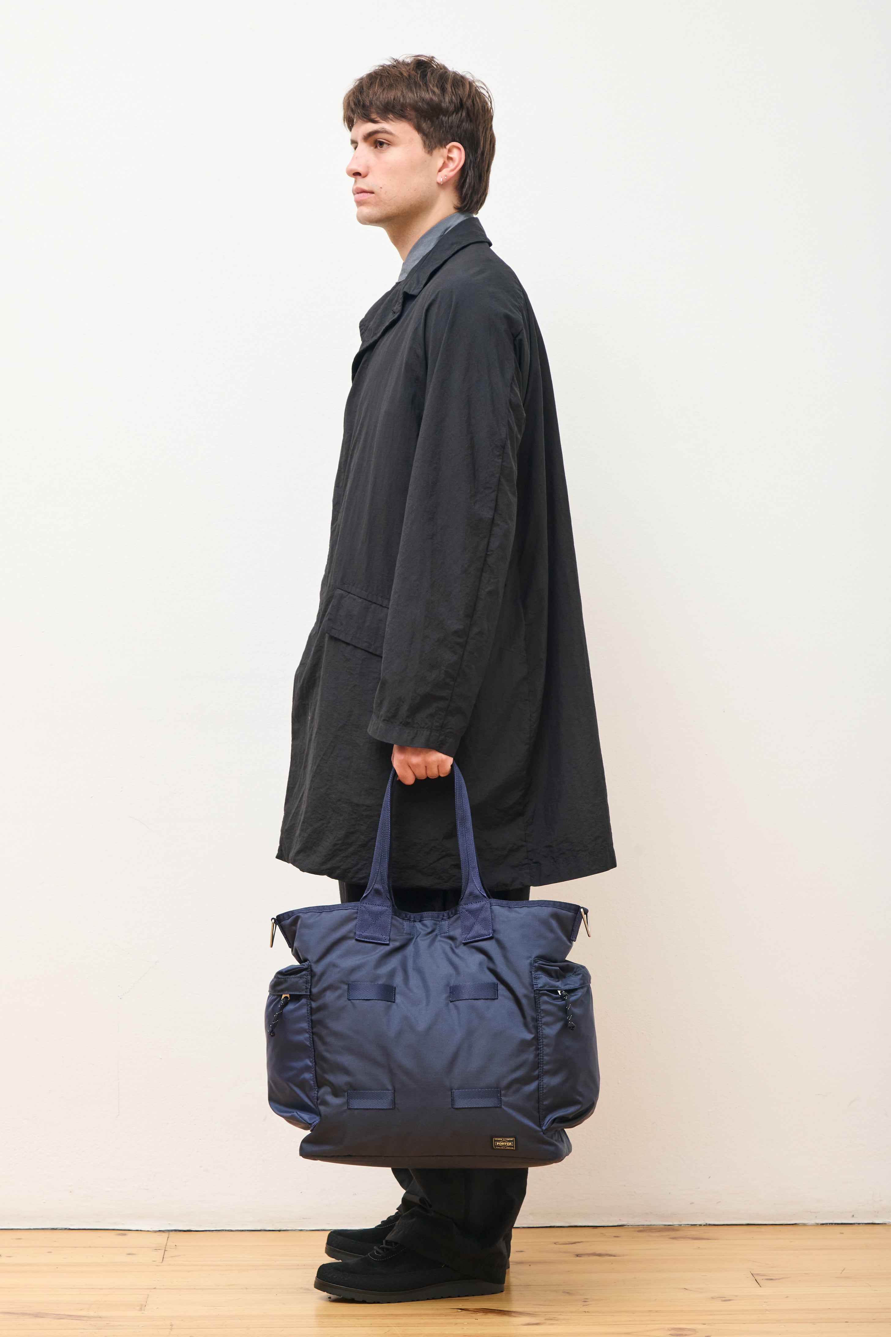Force 2Way Tote Bag Navy