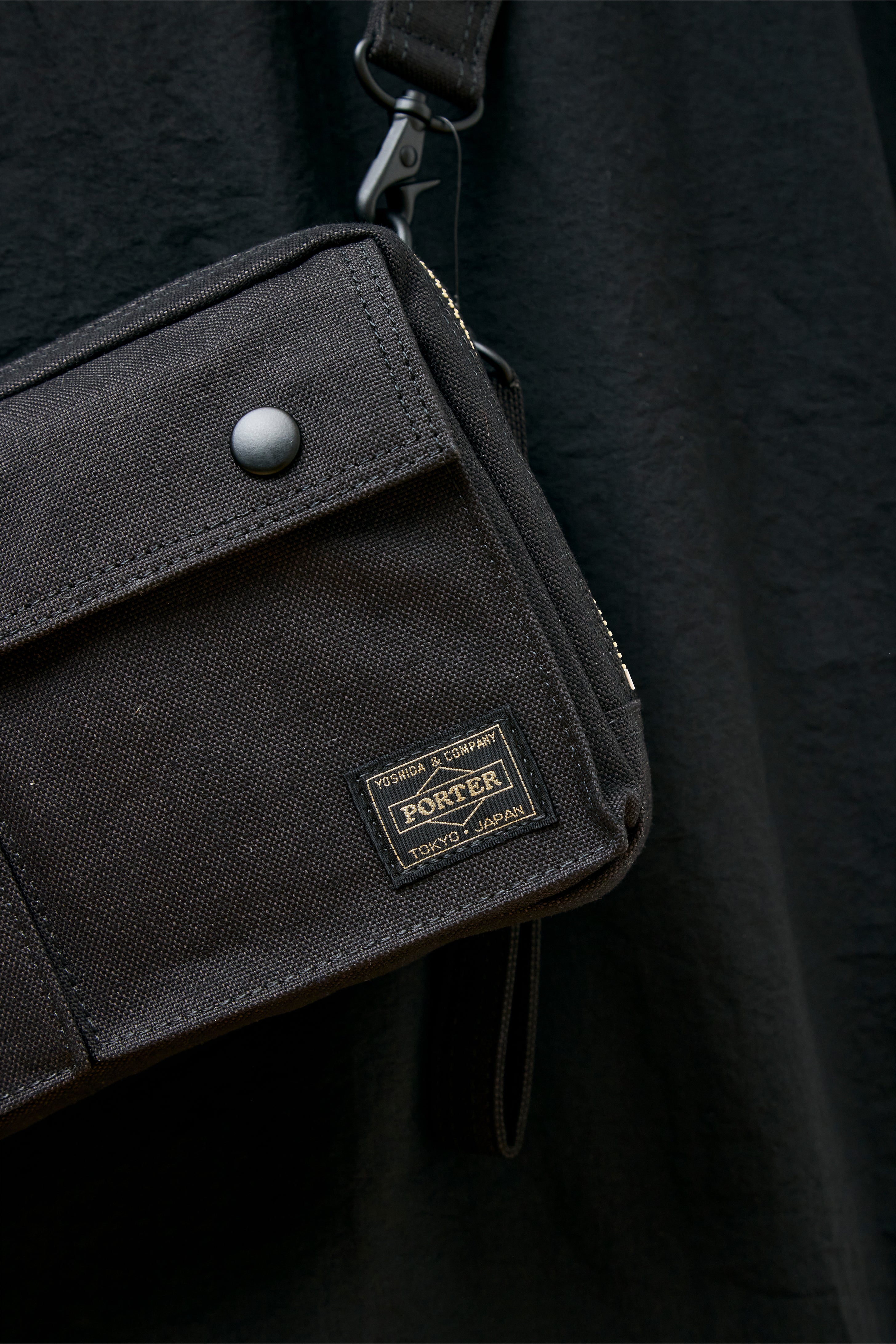 Smoky 2Way Shoulder Bag Black