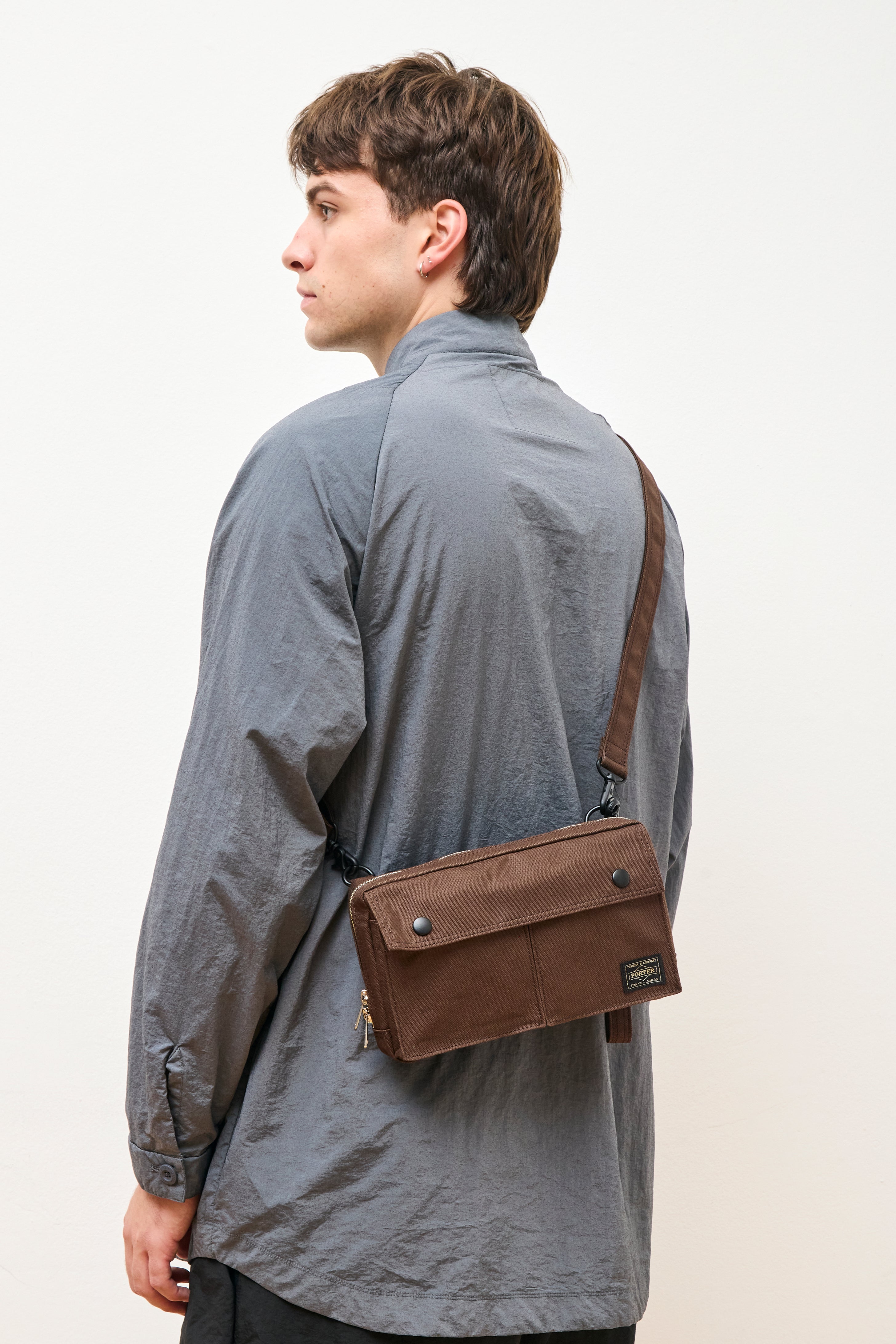 Smoky 2Way Shoulder Bag Brown