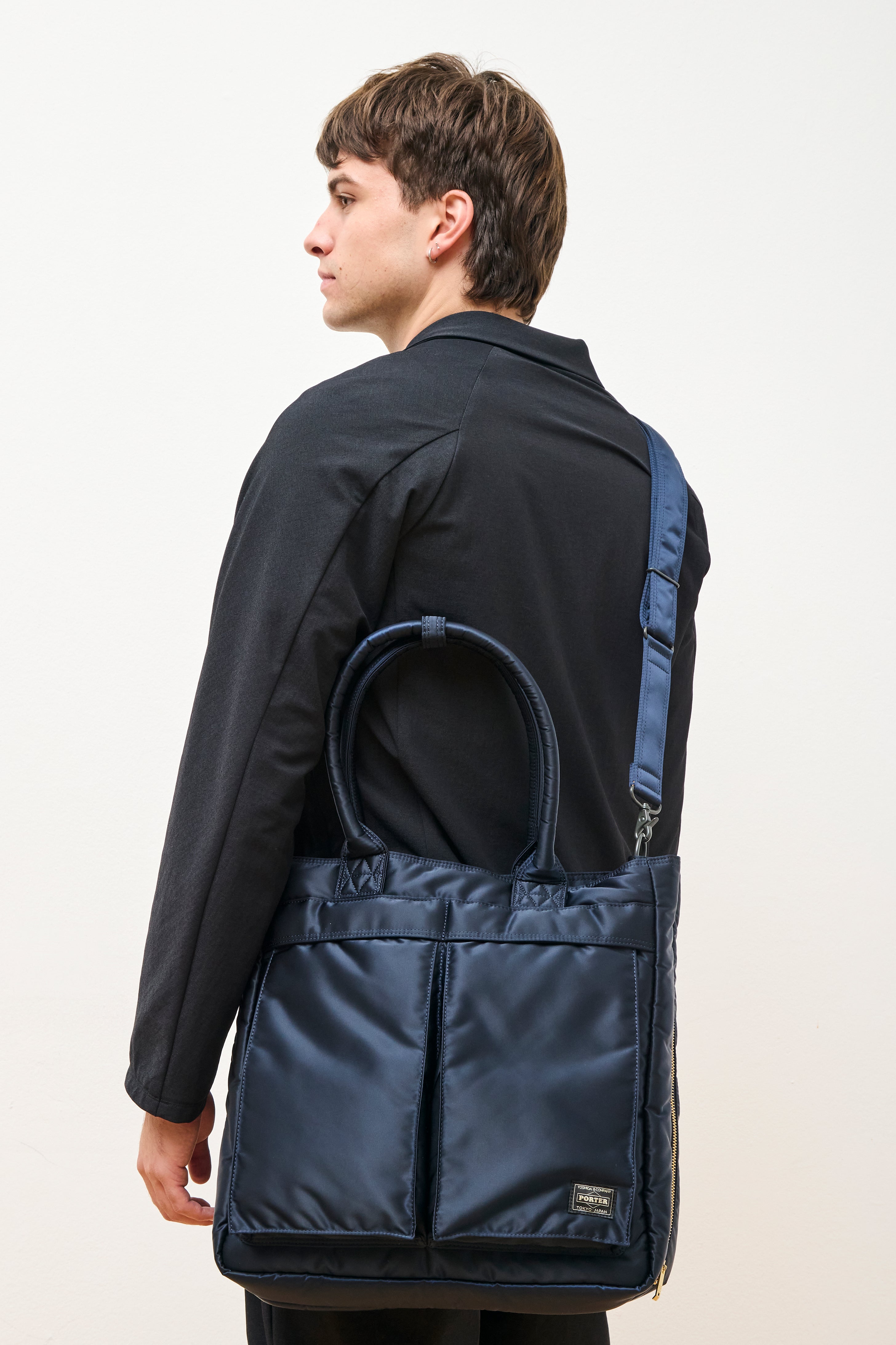 Tanker Carrying Tote Bag Navy