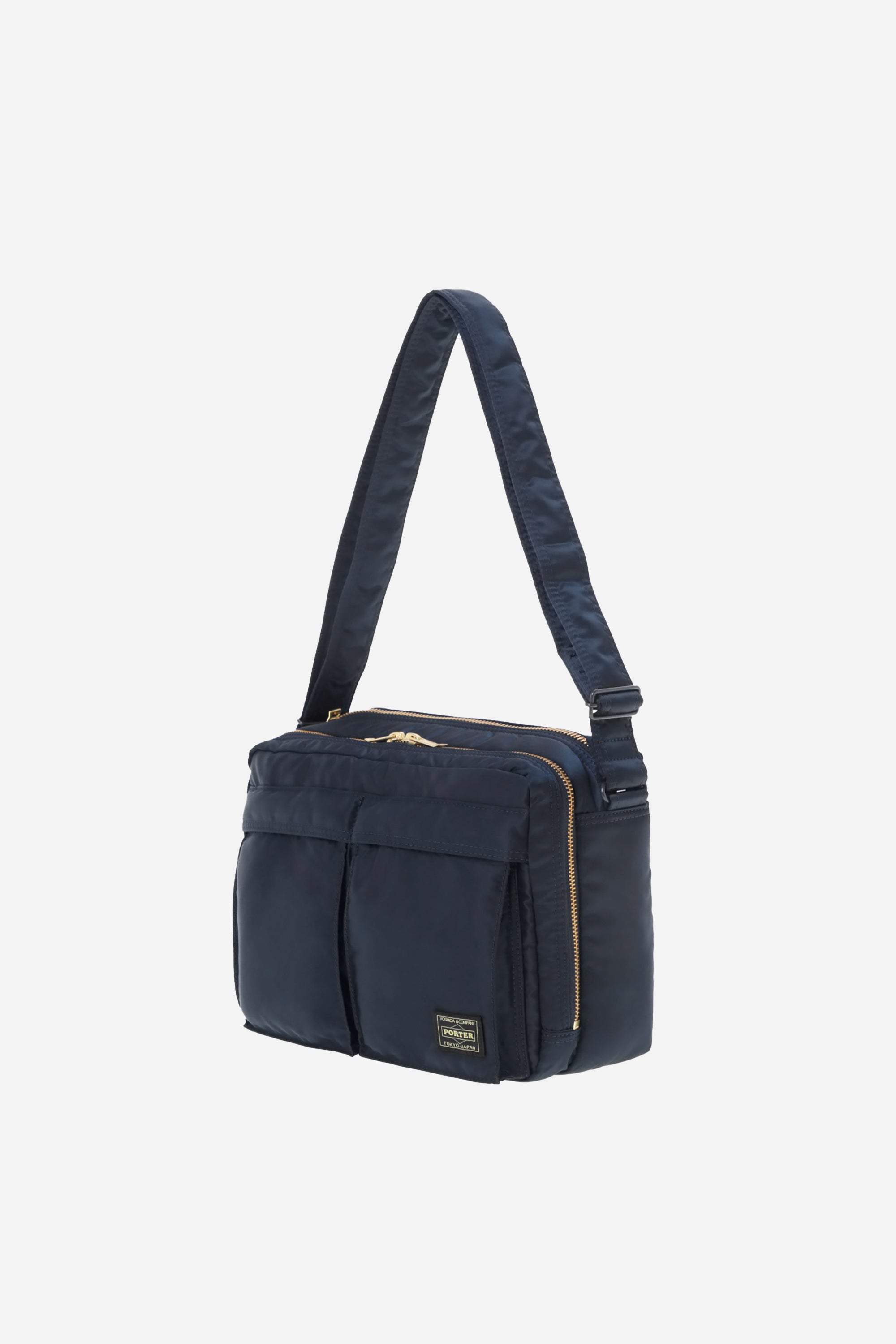 Tanker Sling Bag W Zip (L) Navy