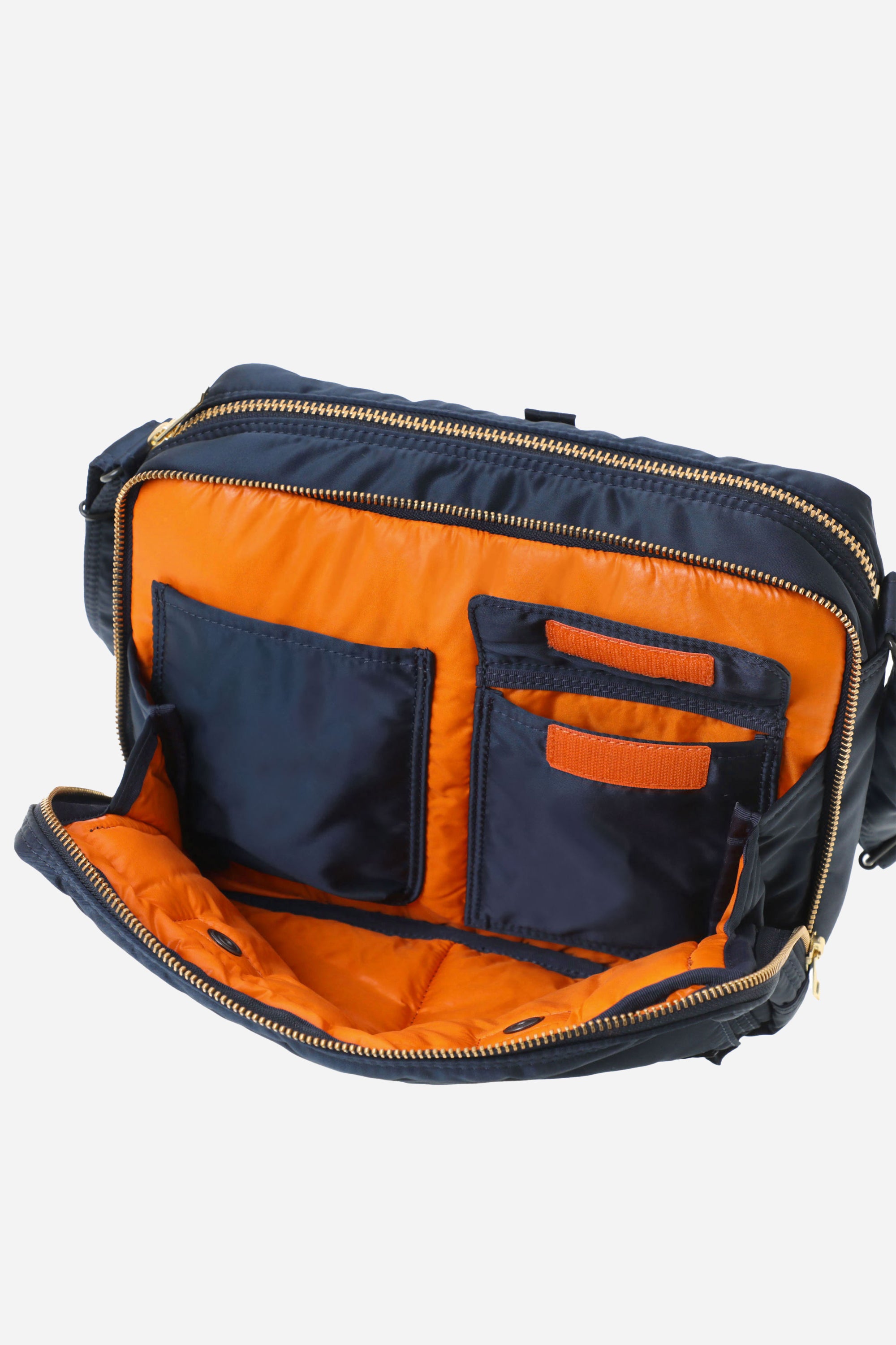 Tanker Sling Bag W Zip (L) Navy