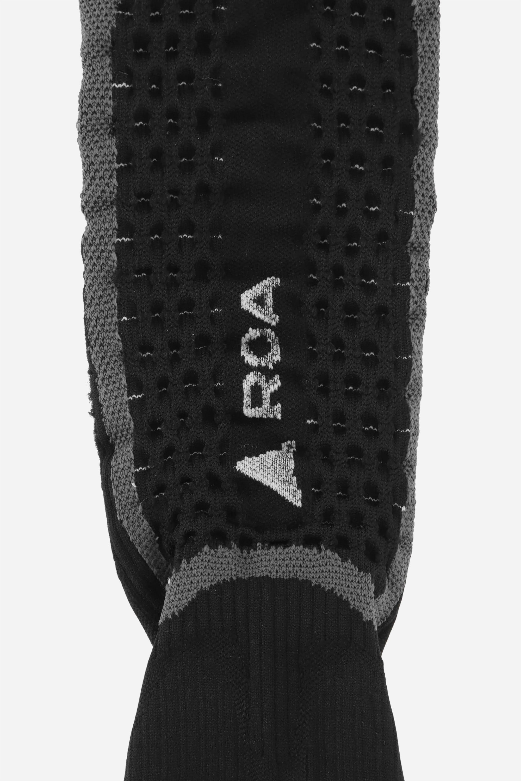 Bones Logo Q Skin Technical Socks Black