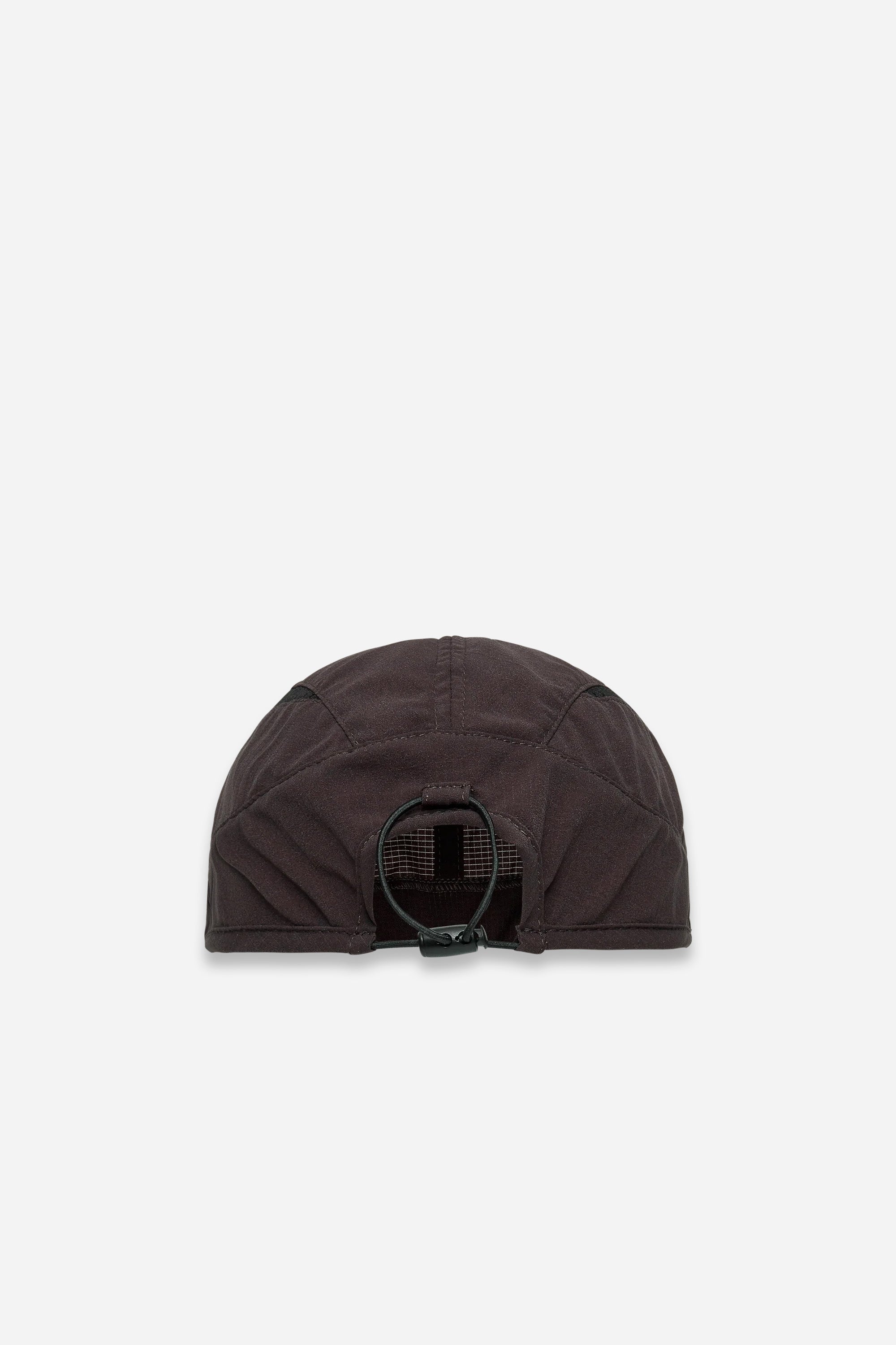 Bri Open Weave Cap Dark Brown