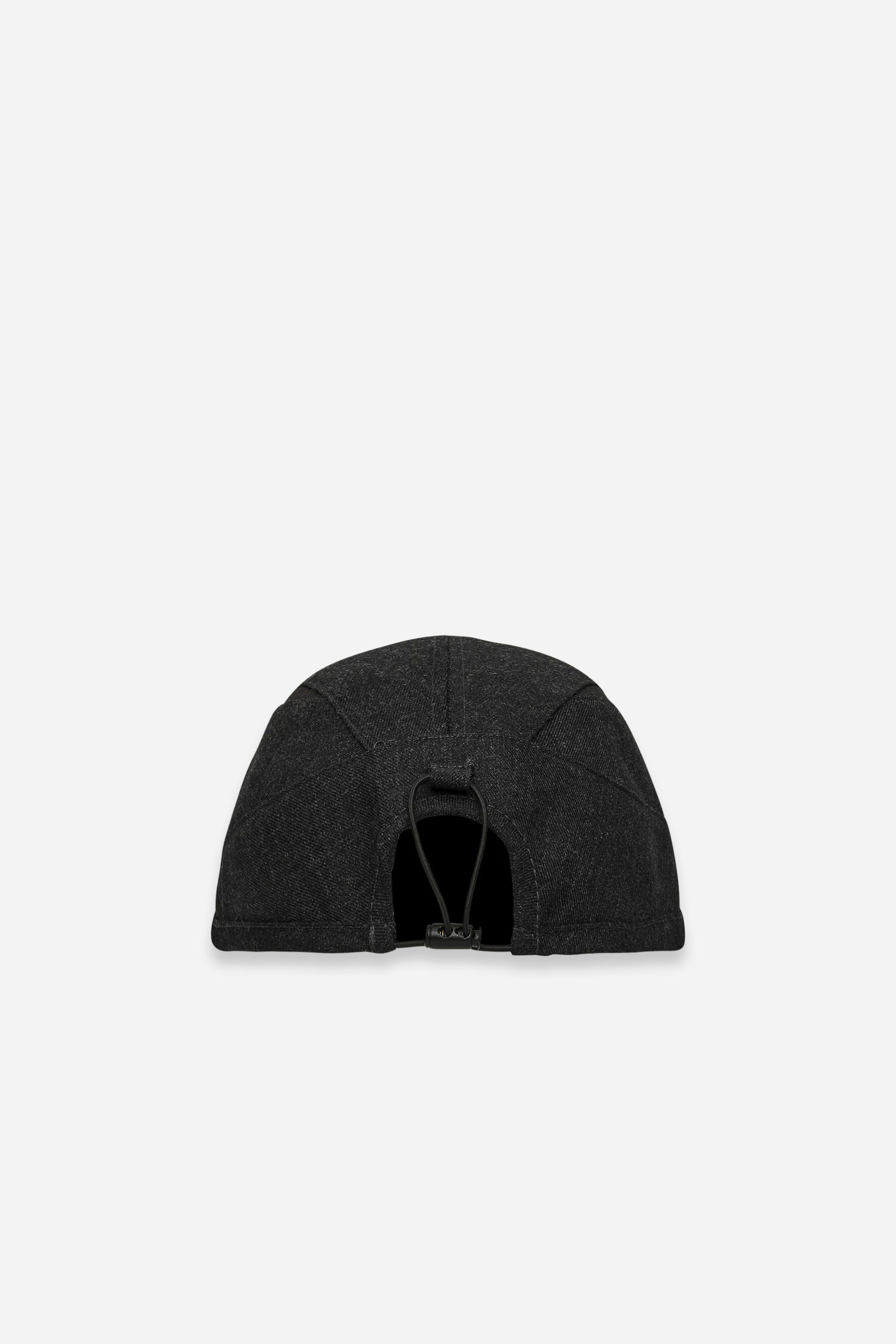 Bri Wool Twill Cap Anthracite