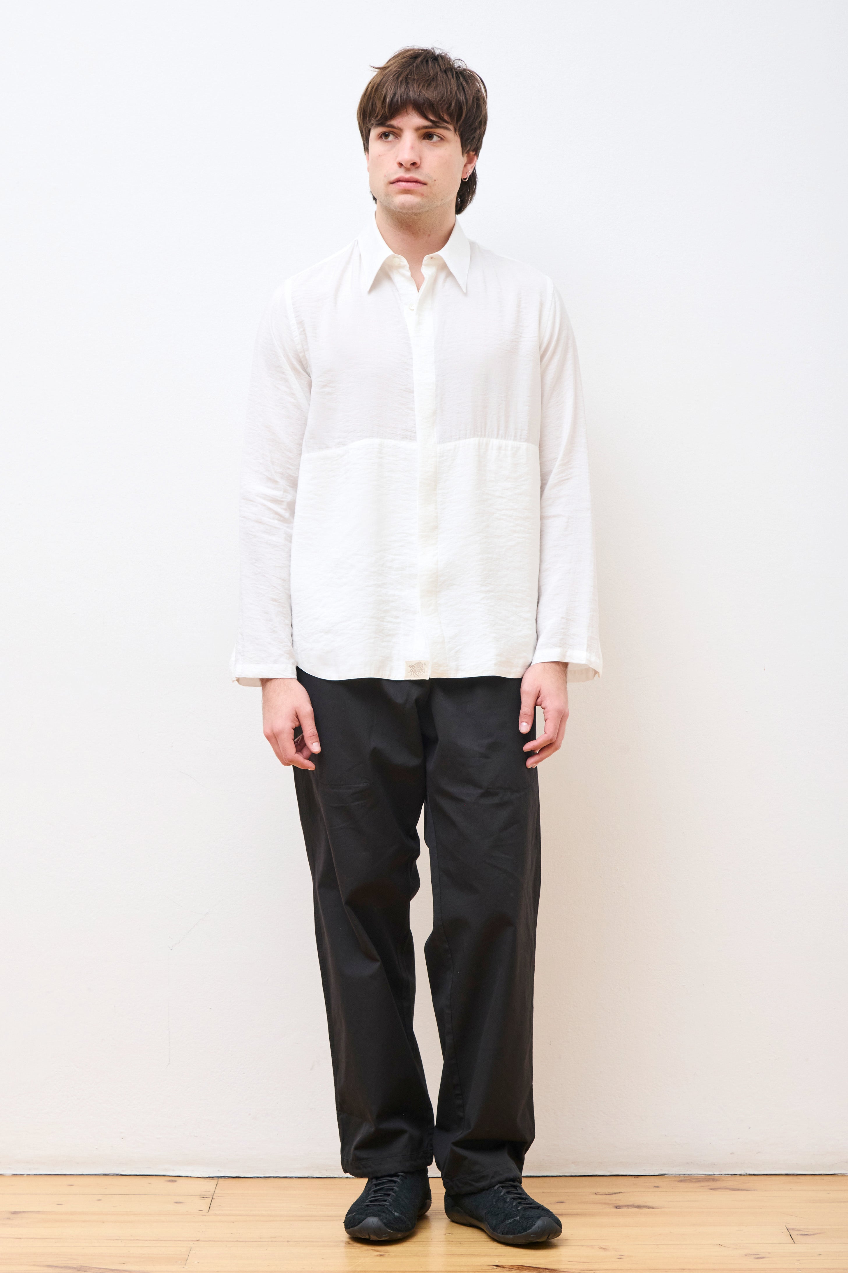 Maker Gauze Modal Poly Classic Shirt Tofu