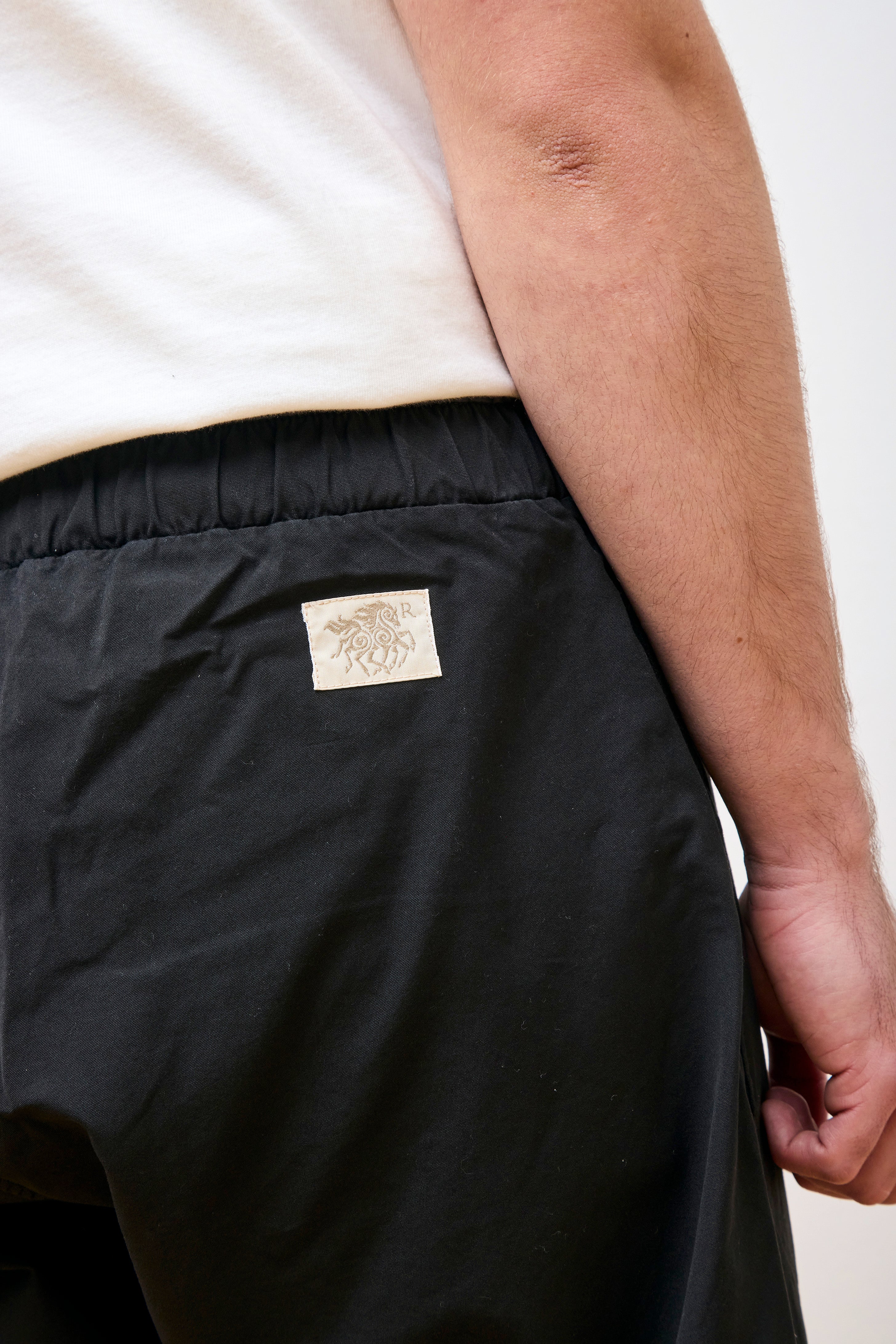 Way Soft Cotton Track Pant Black