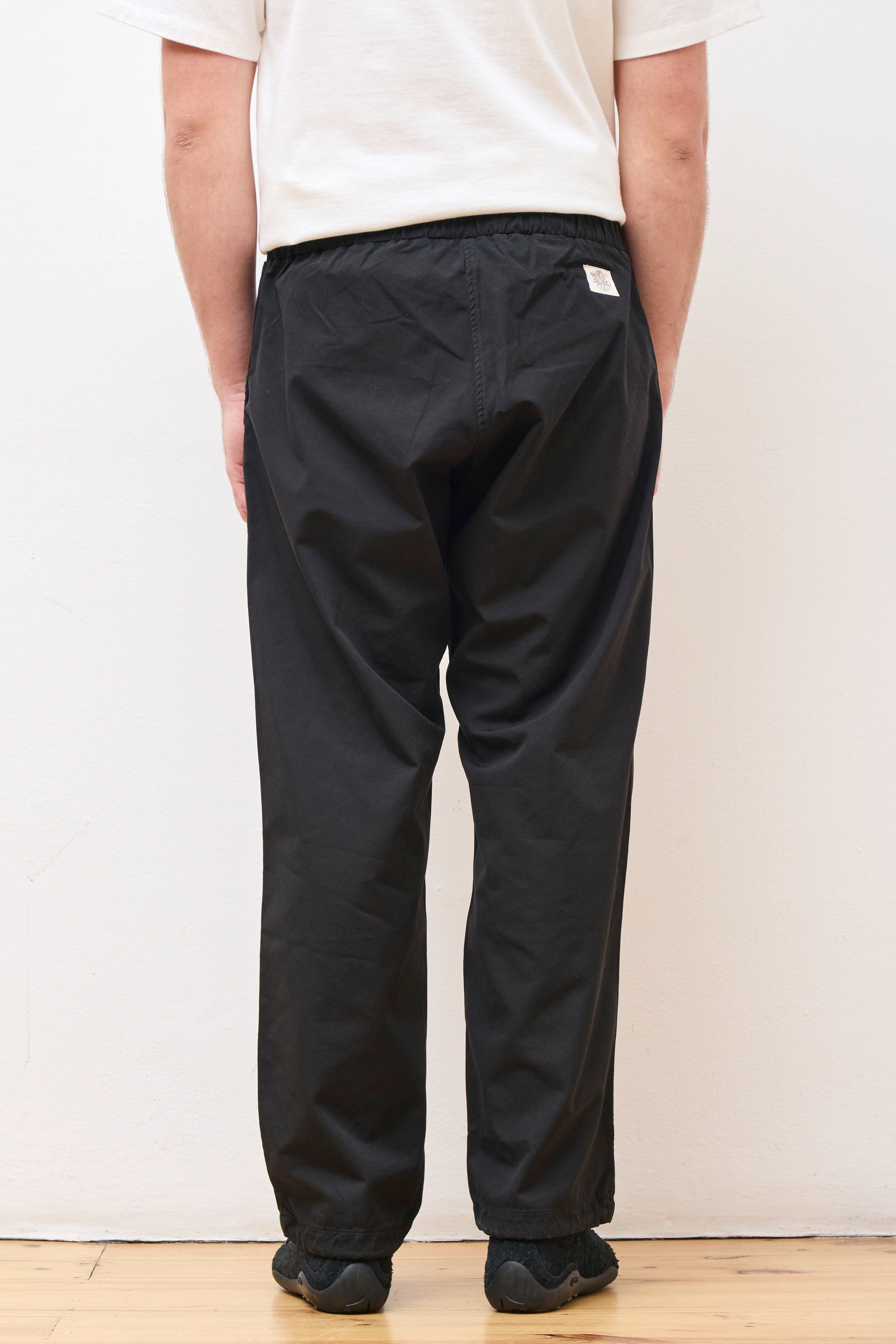 Way Soft Cotton Track Pant Black