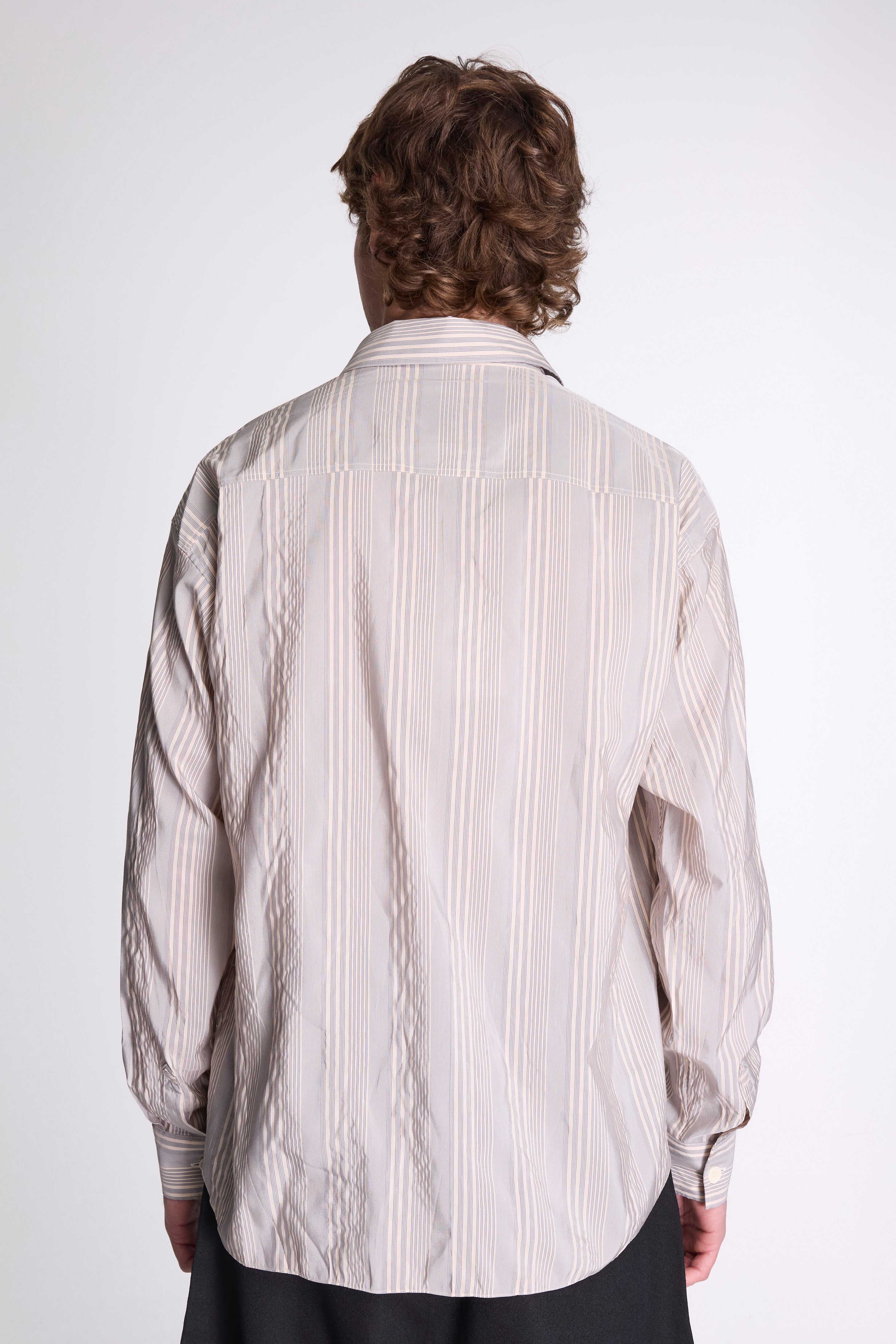 Field Stripy Classic Shirt Rigati Putty/Blue
