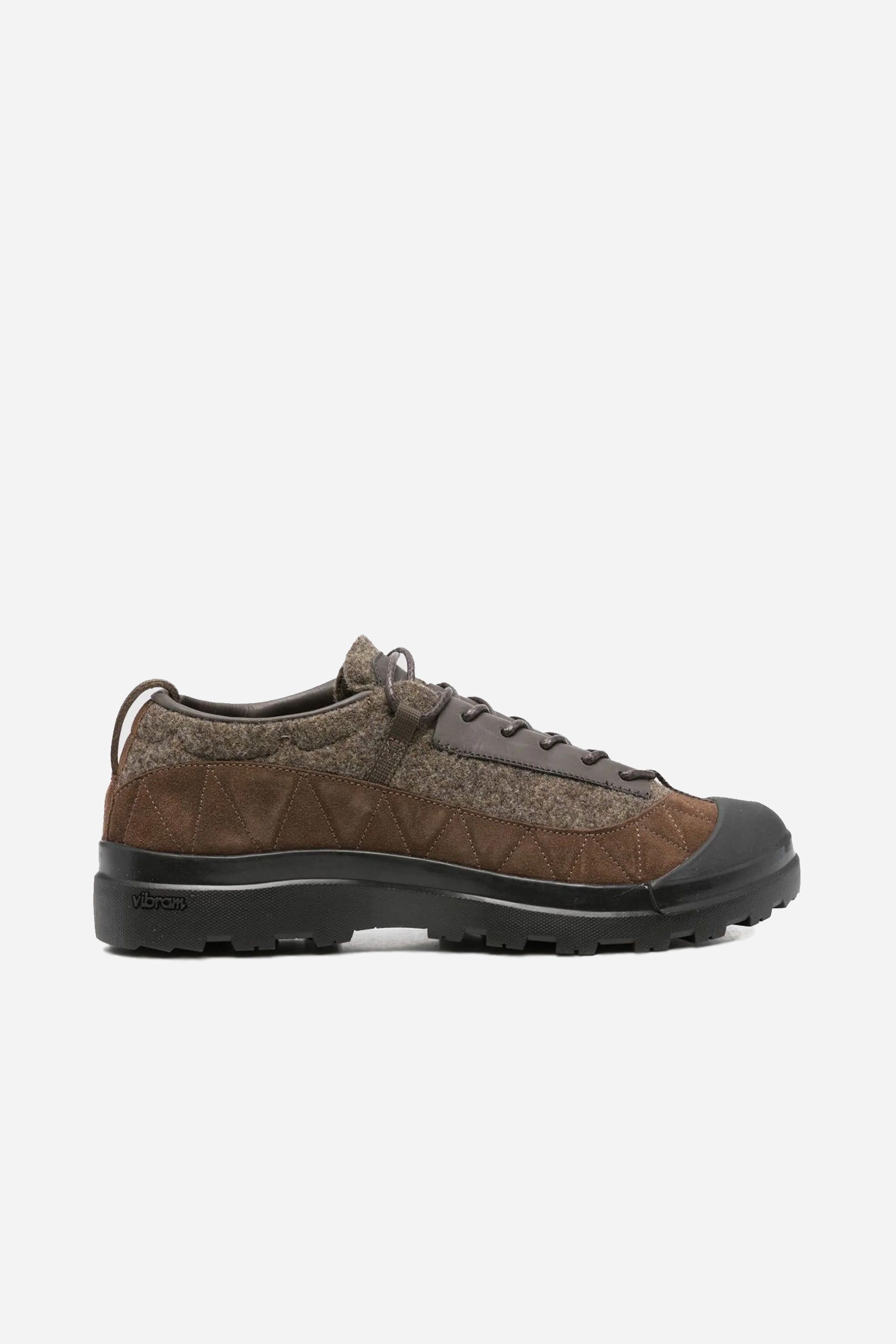 Kalt Shoe Black Coffee Wool