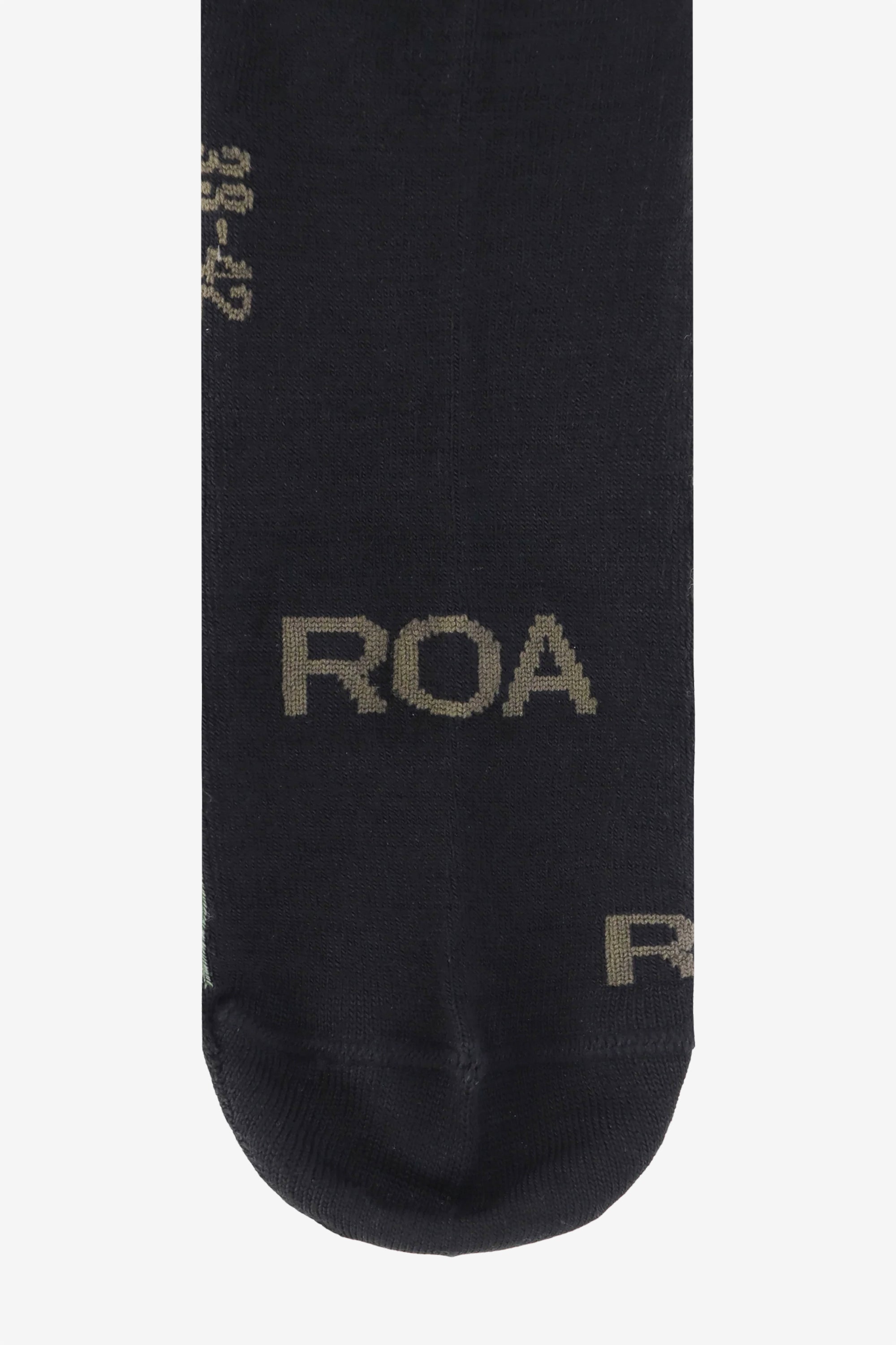 Logo Wool High Socks Black