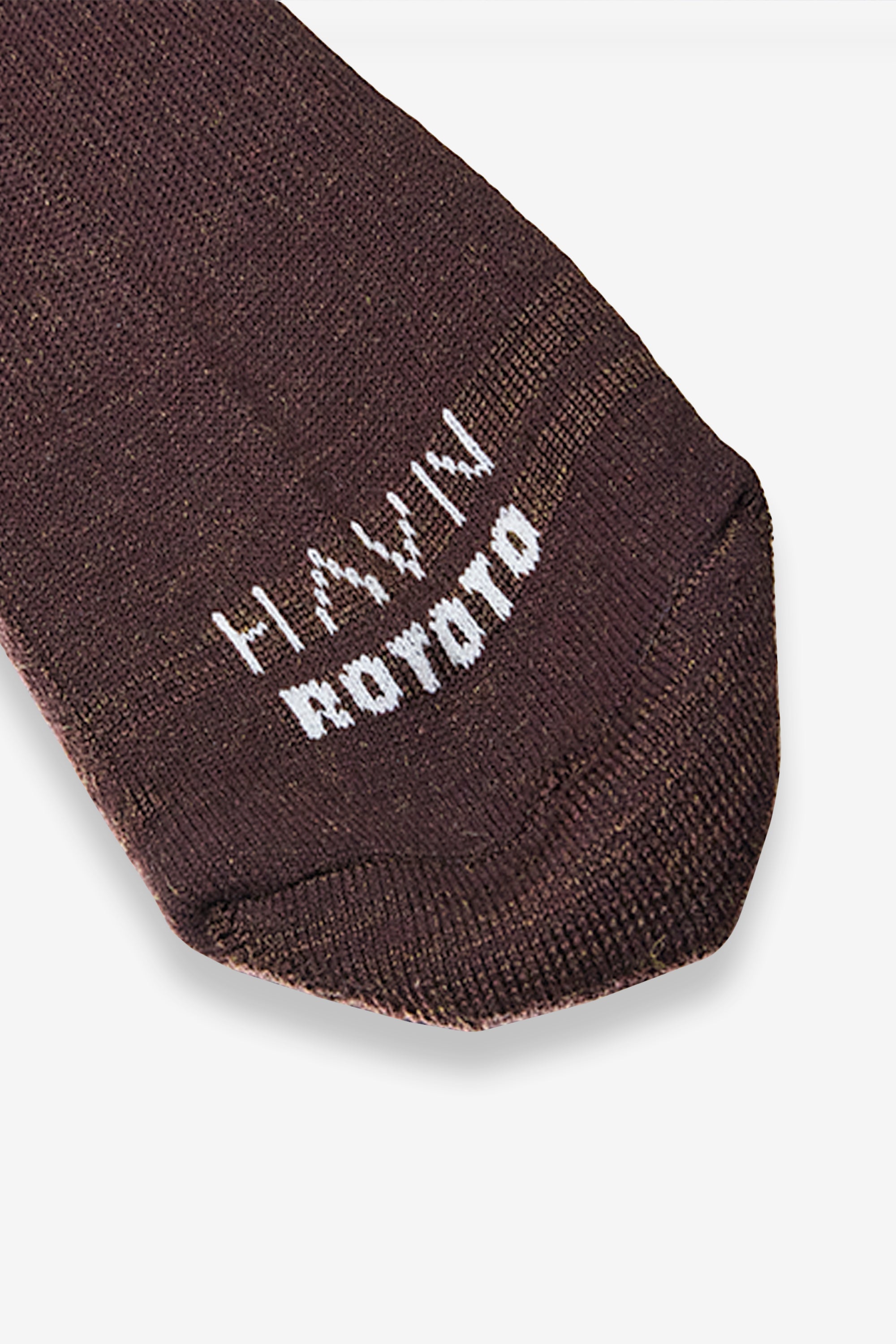 Rototo for HAVN Merino Crew Sock Brown