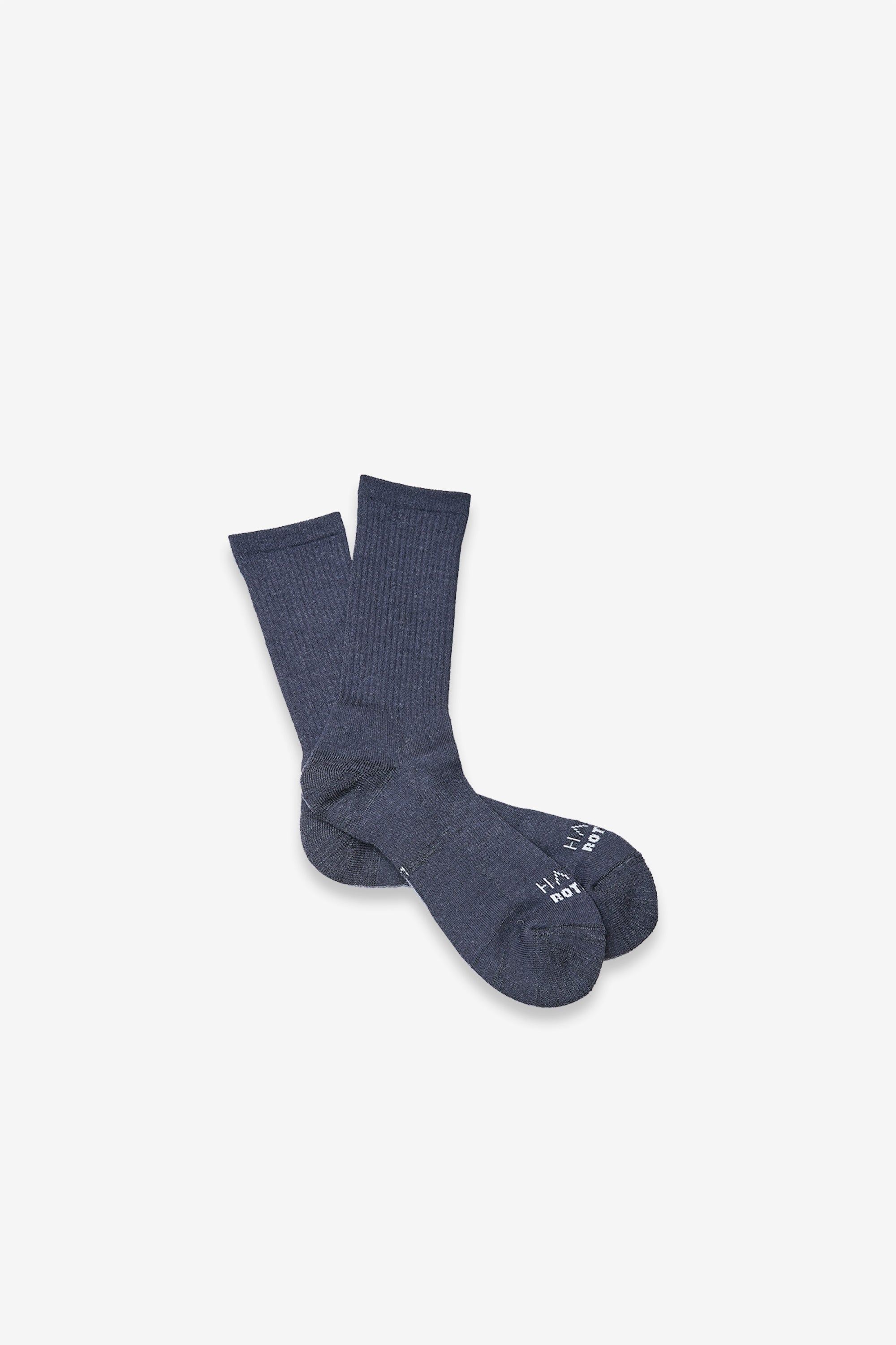 Rototo for HAVN Merino Crew Sock Charcoal