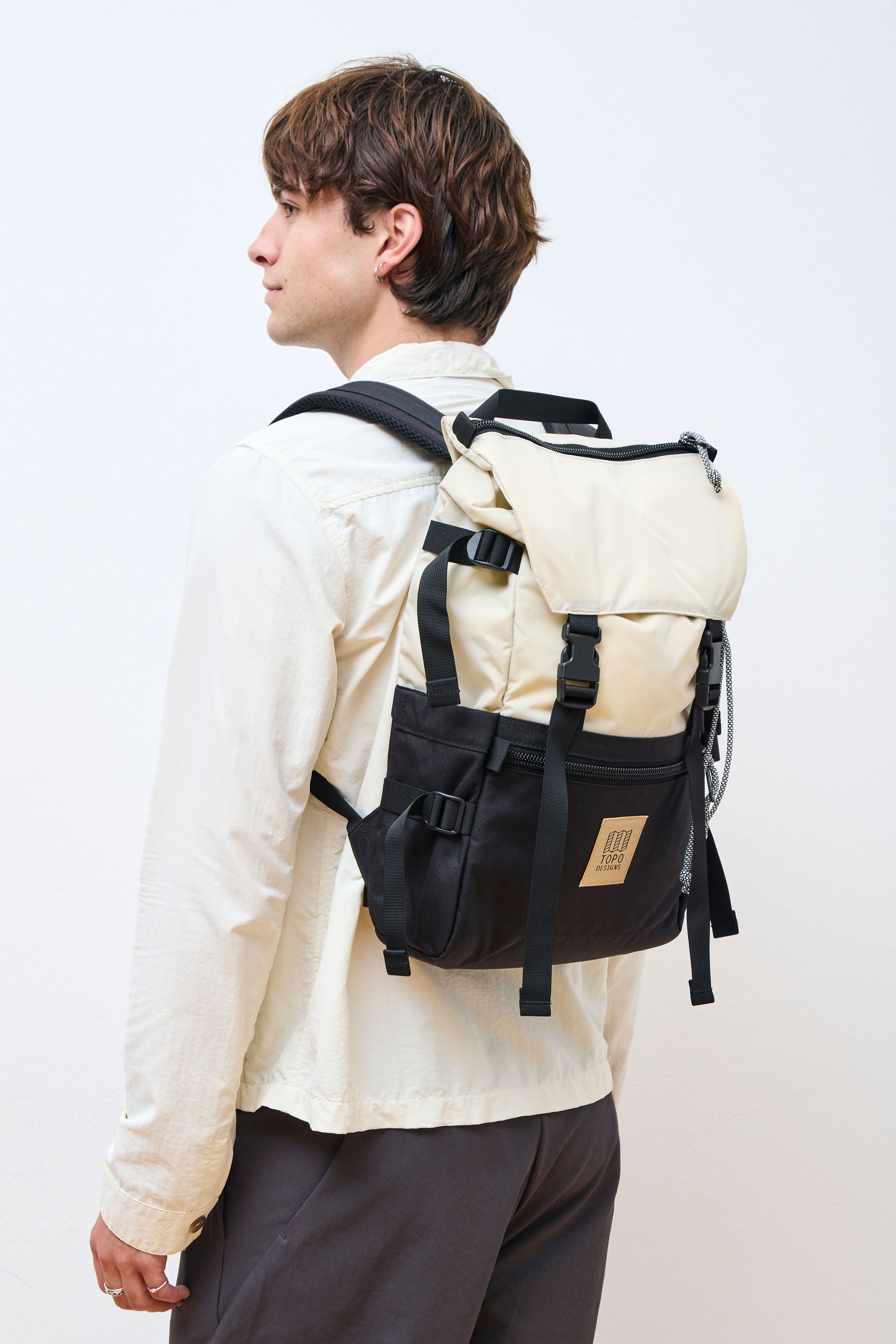 Rover Pack Classic Bone White/Black