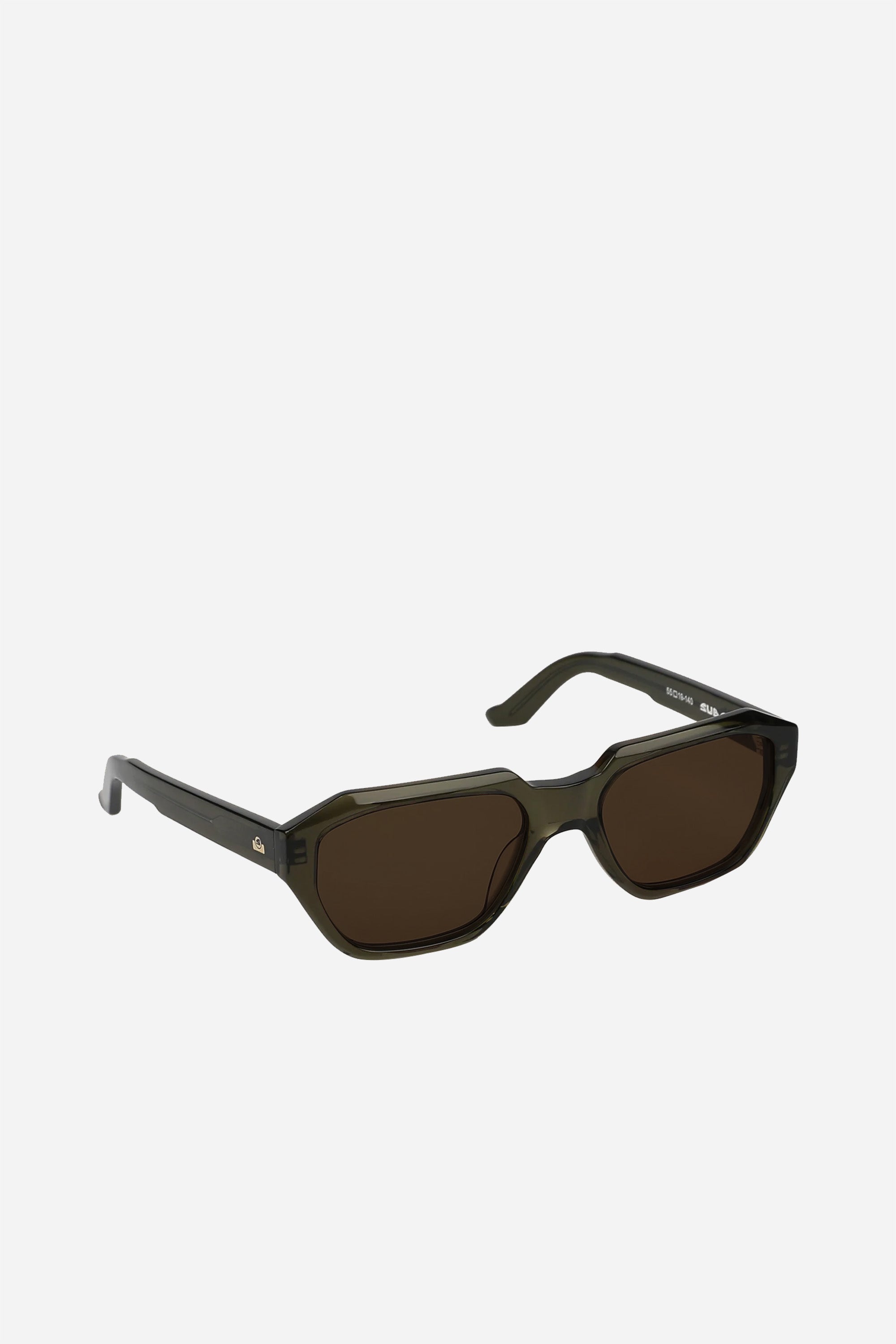 SUB002 Transparent Green/Brown