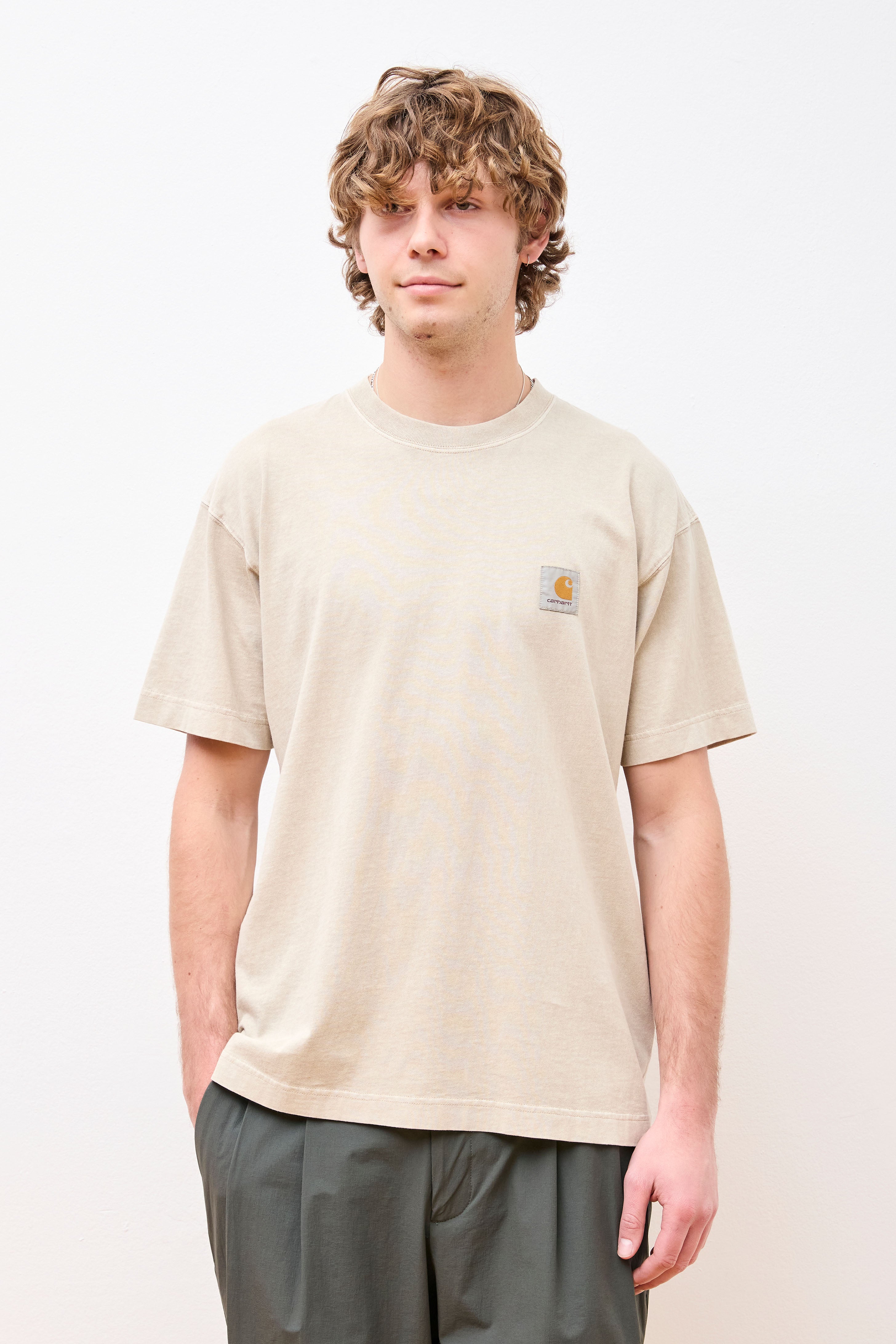 S/S Nelson T-Shirt Fleur De Sel