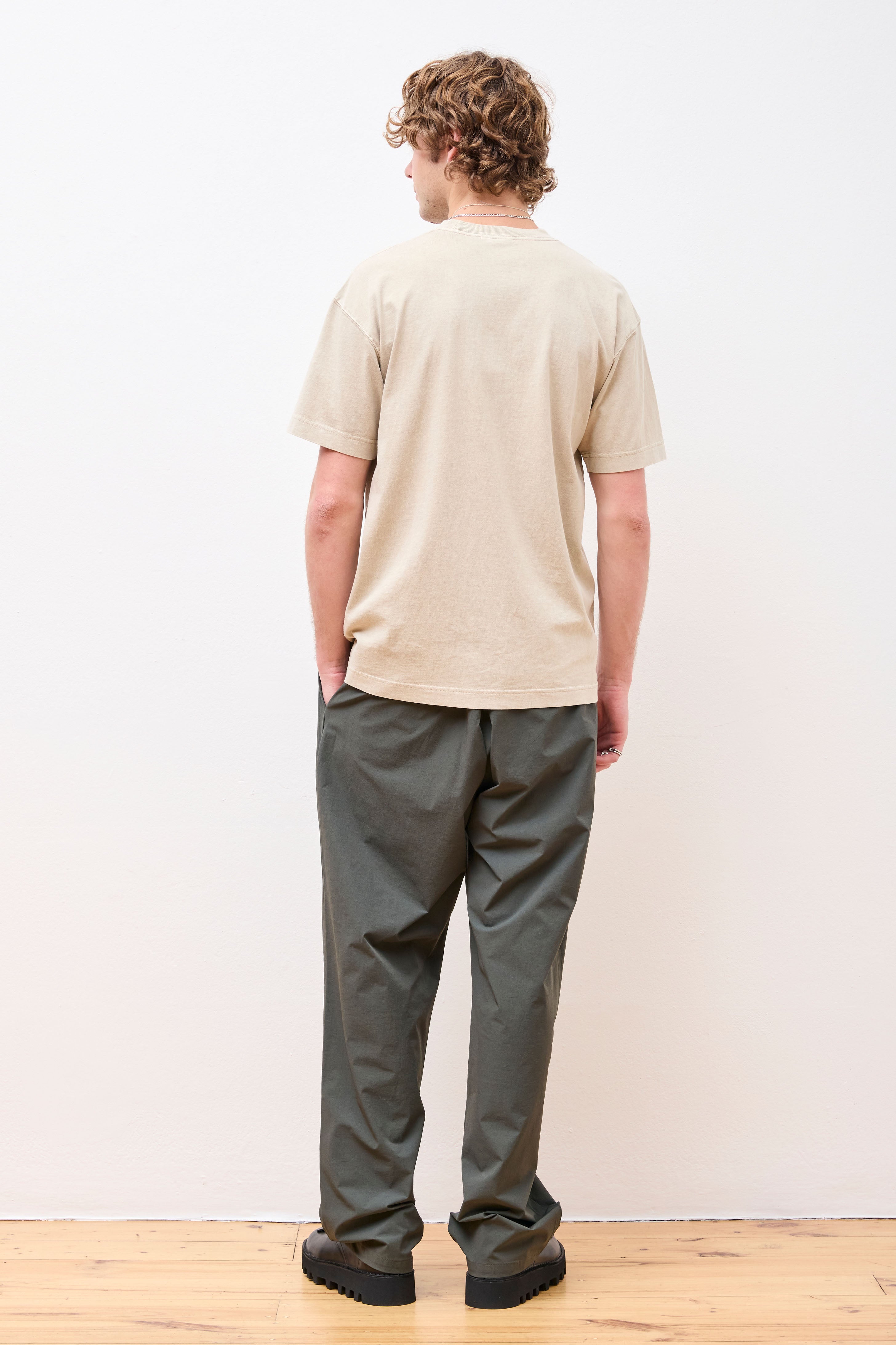 S/S Nelson T-Shirt Fleur De Sel