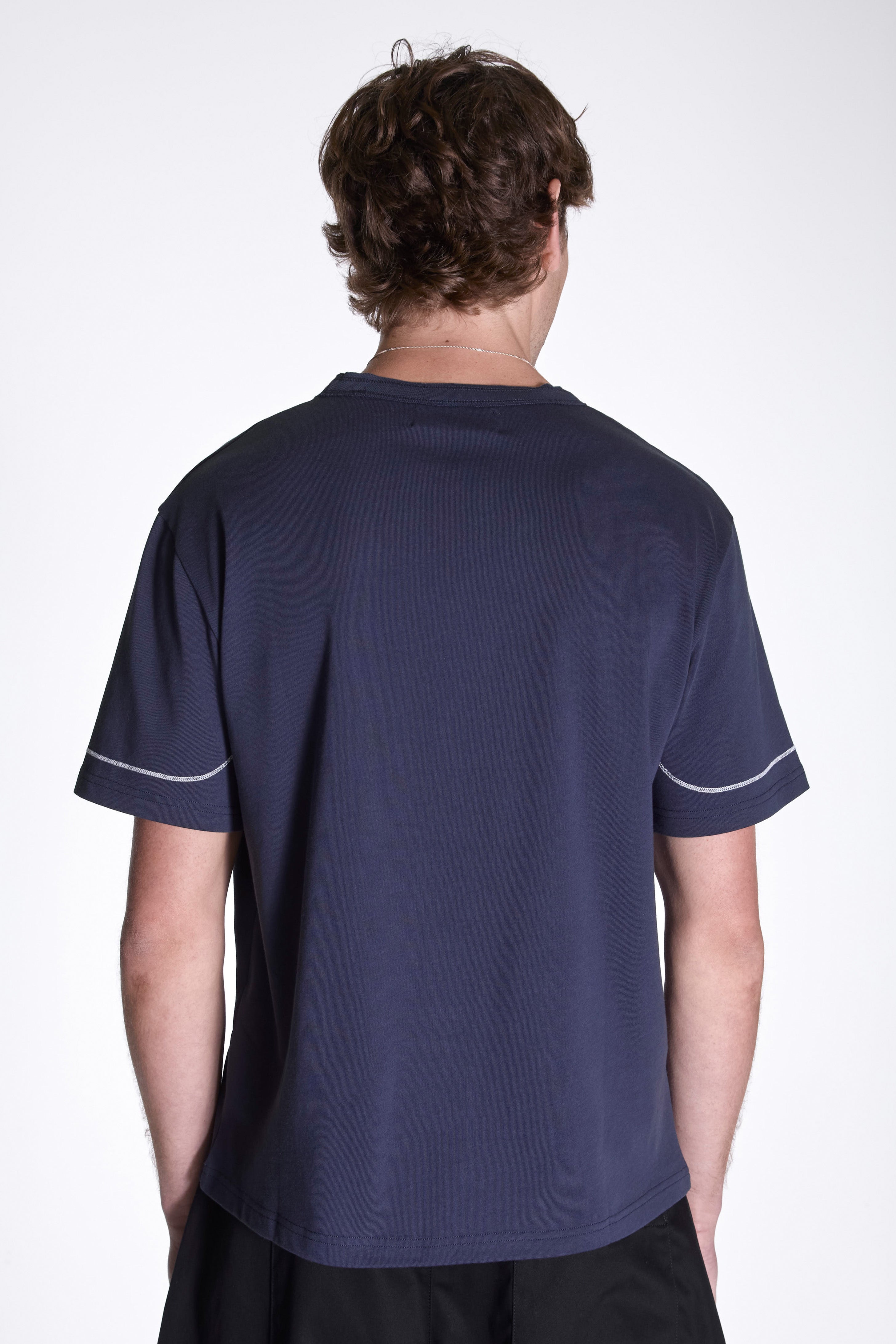 SS Lock Tee Navy