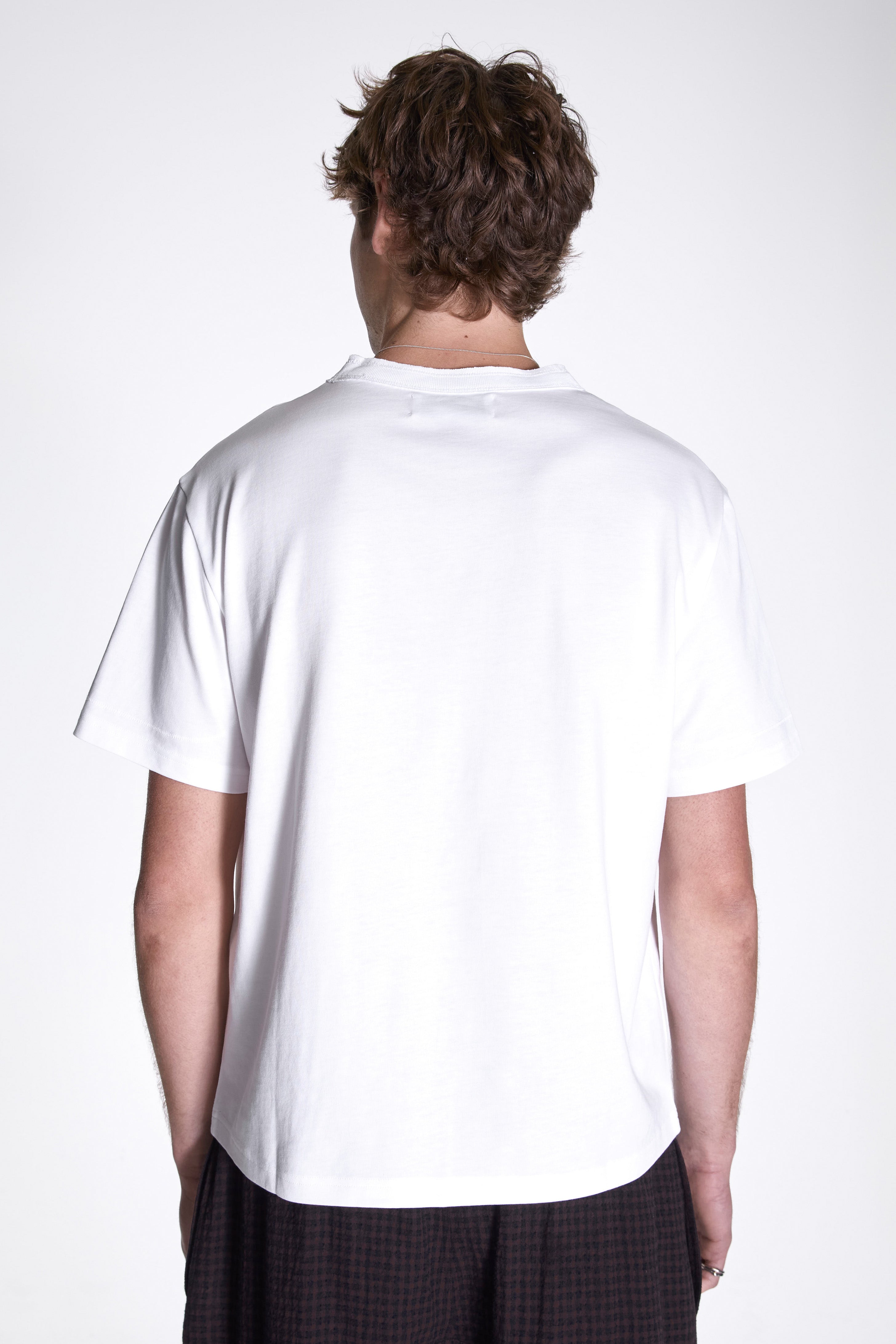 SS Lock Tee White