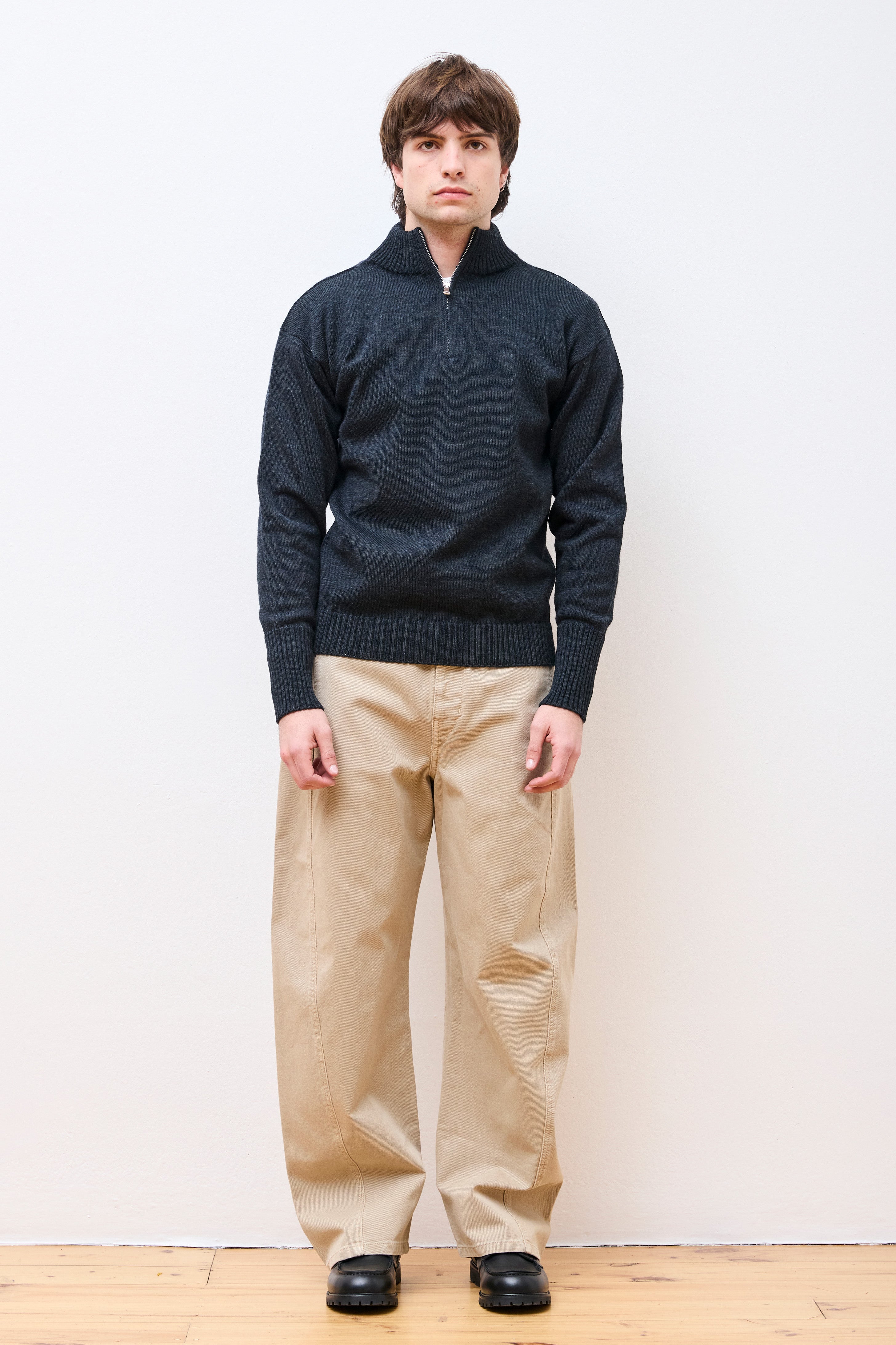 Seaman Half-Zip Dark Indigo