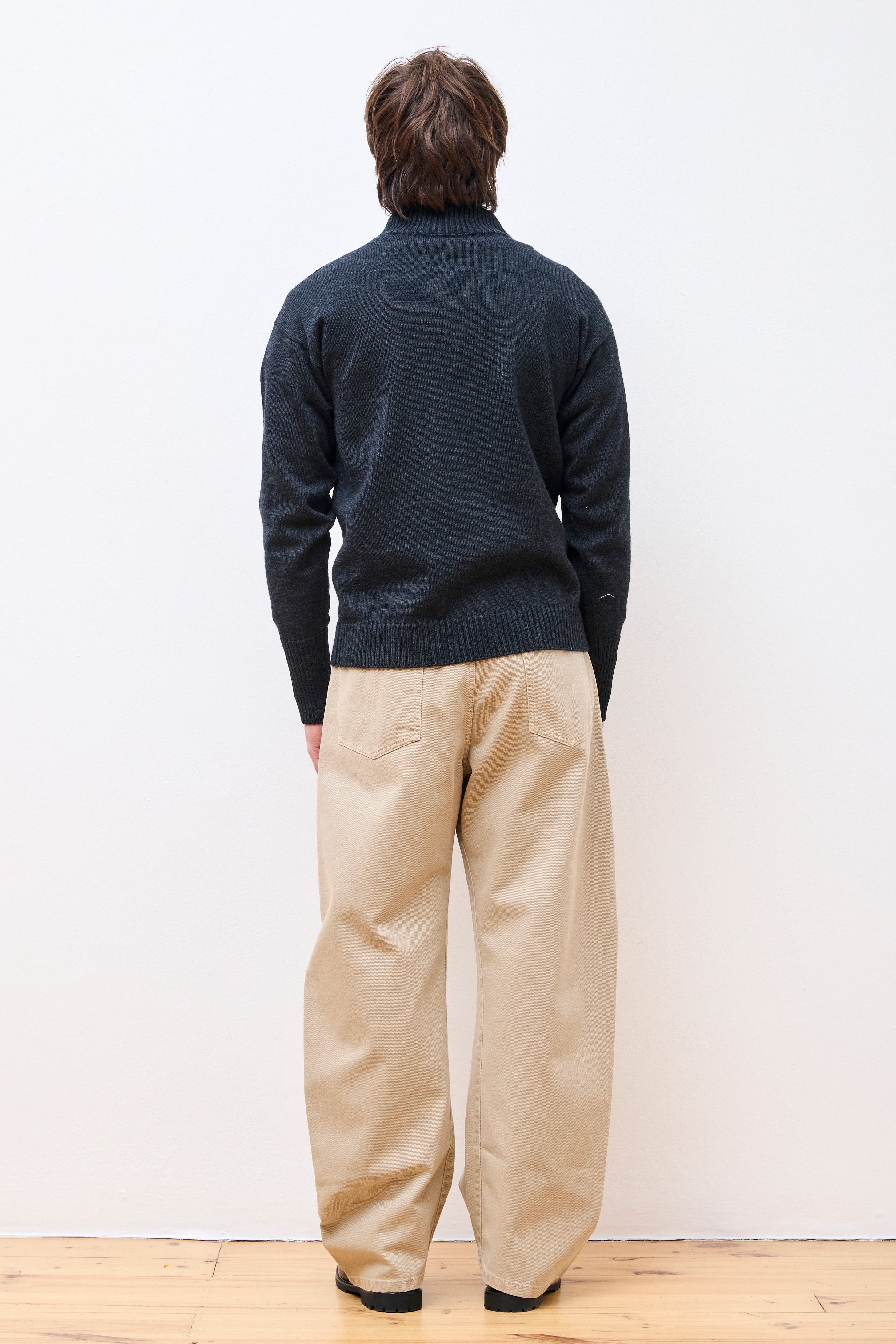 Seaman Half-Zip Dark Indigo