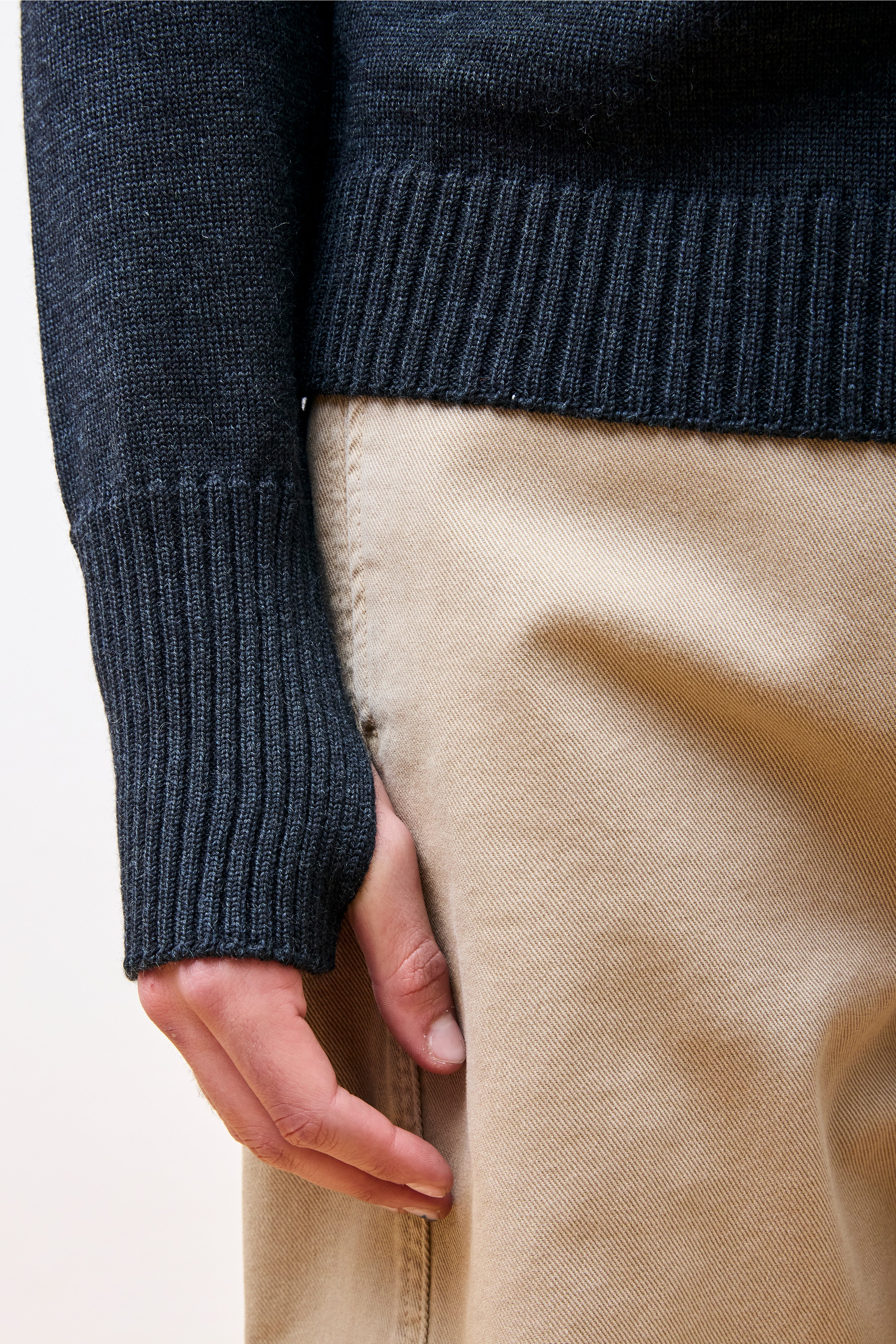 Seaman Half-Zip Dark Indigo