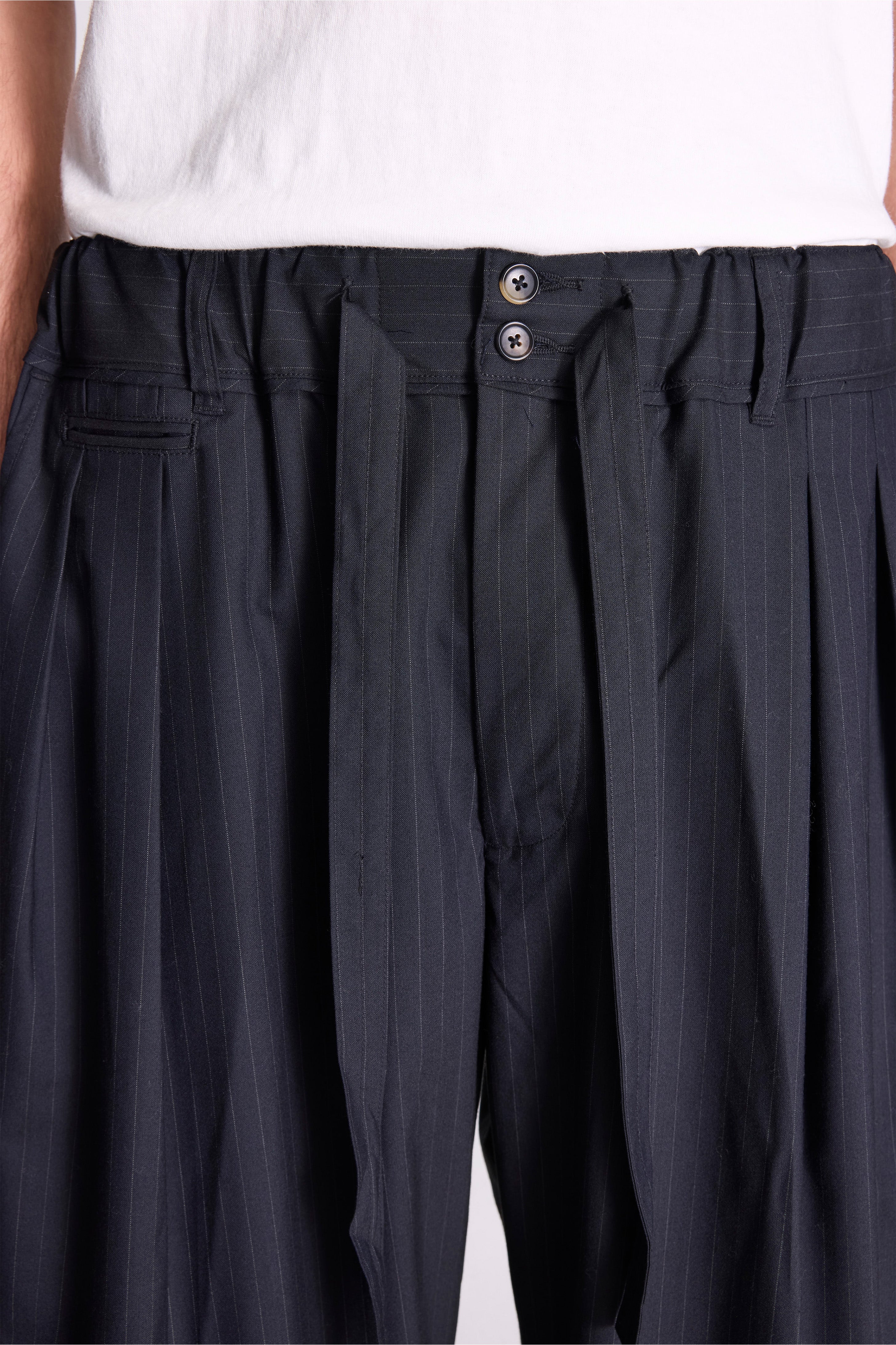 Hakama Pants Black Stripe