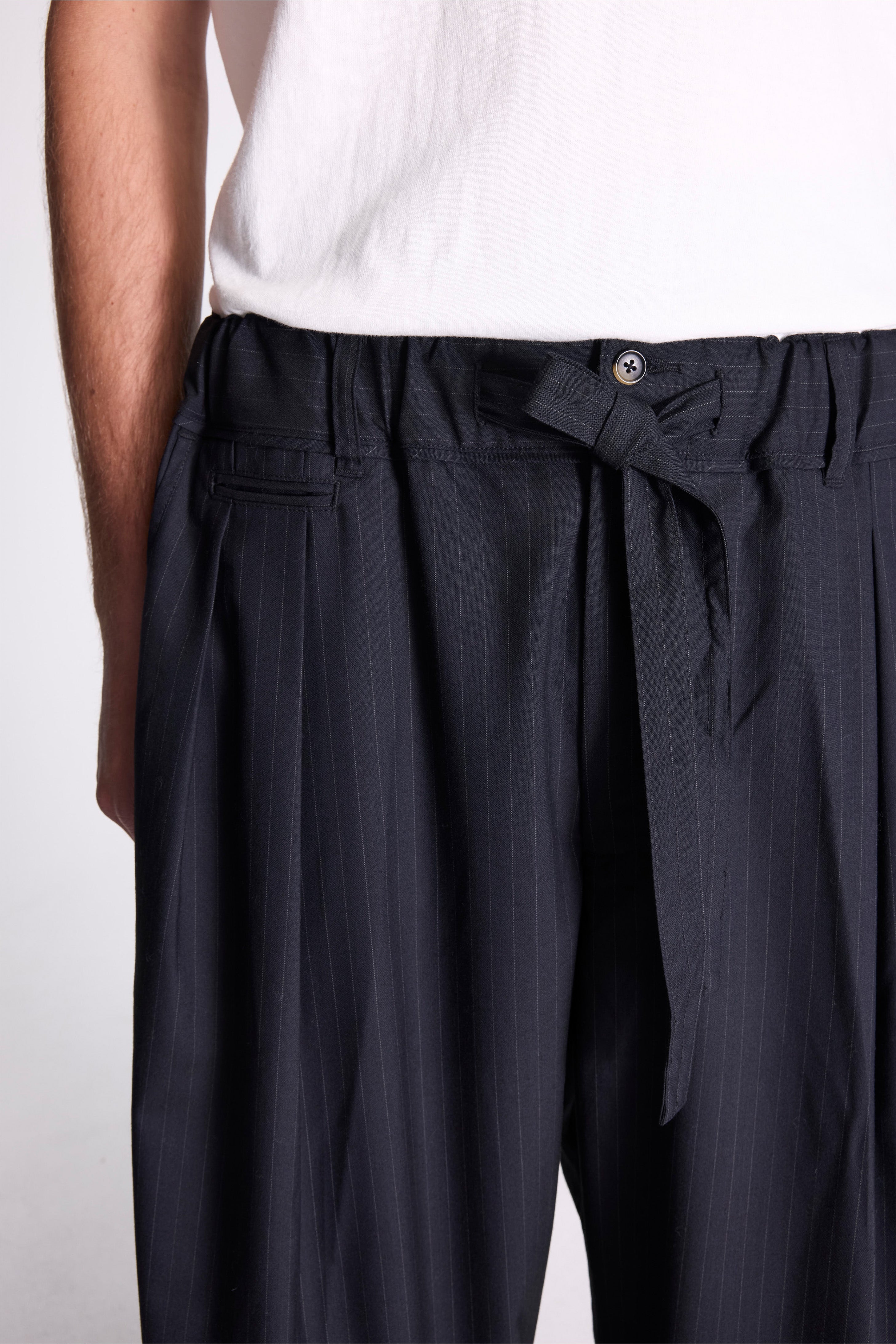 Hakama Pants Black Stripe
