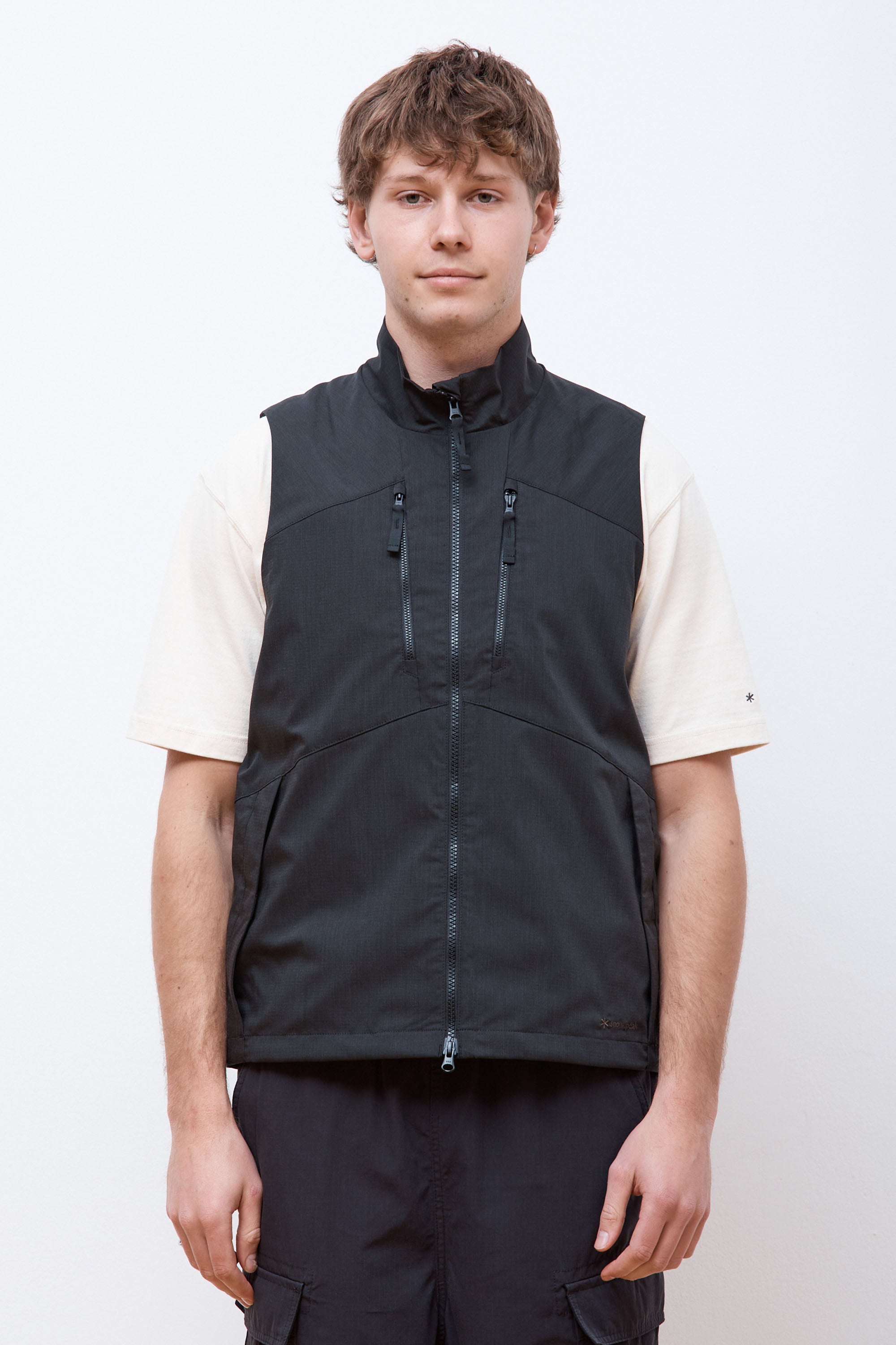 Snow Peak Fr Stretch Vest Black