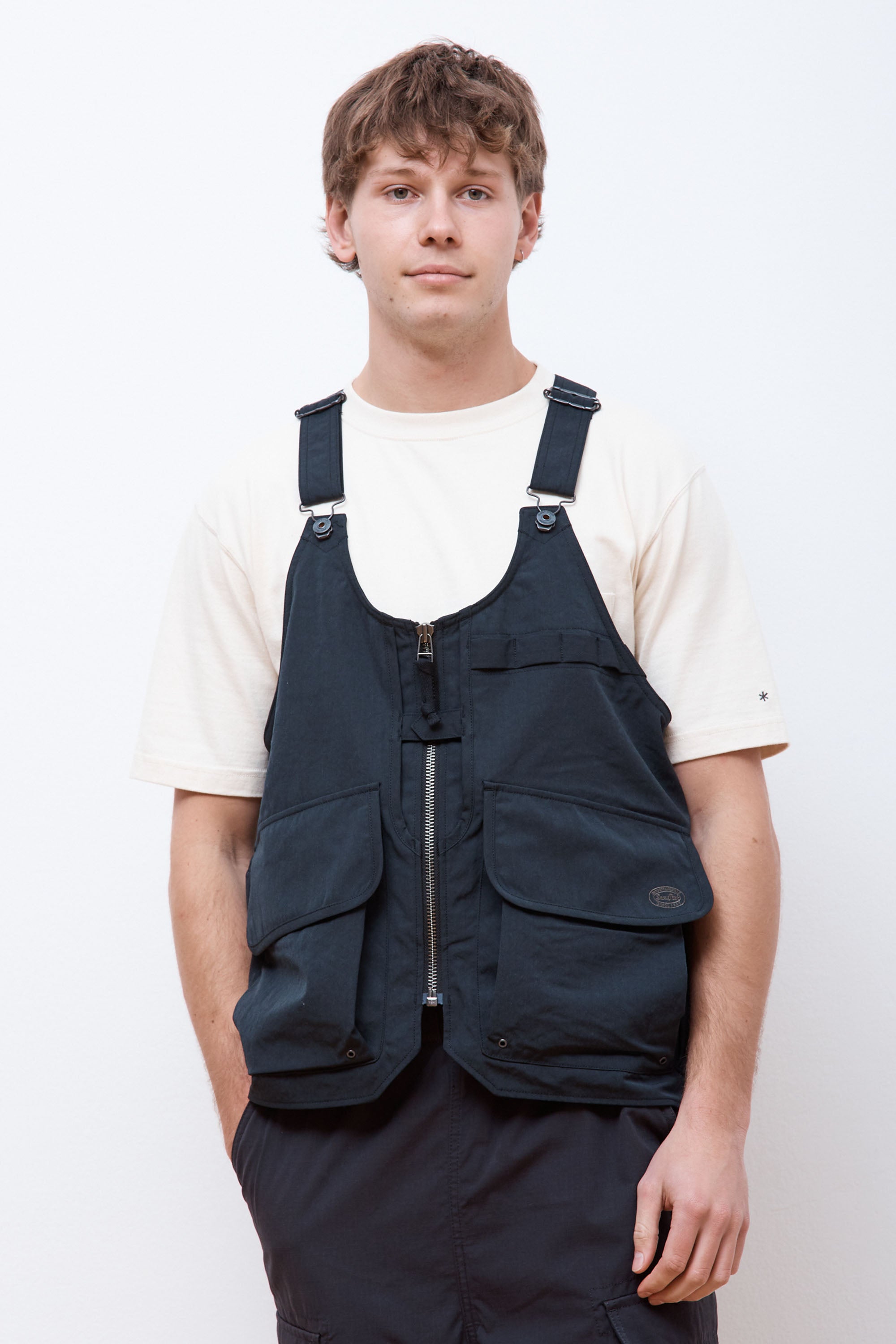 Snow Peak Takibi Weather Cloth Vest Black