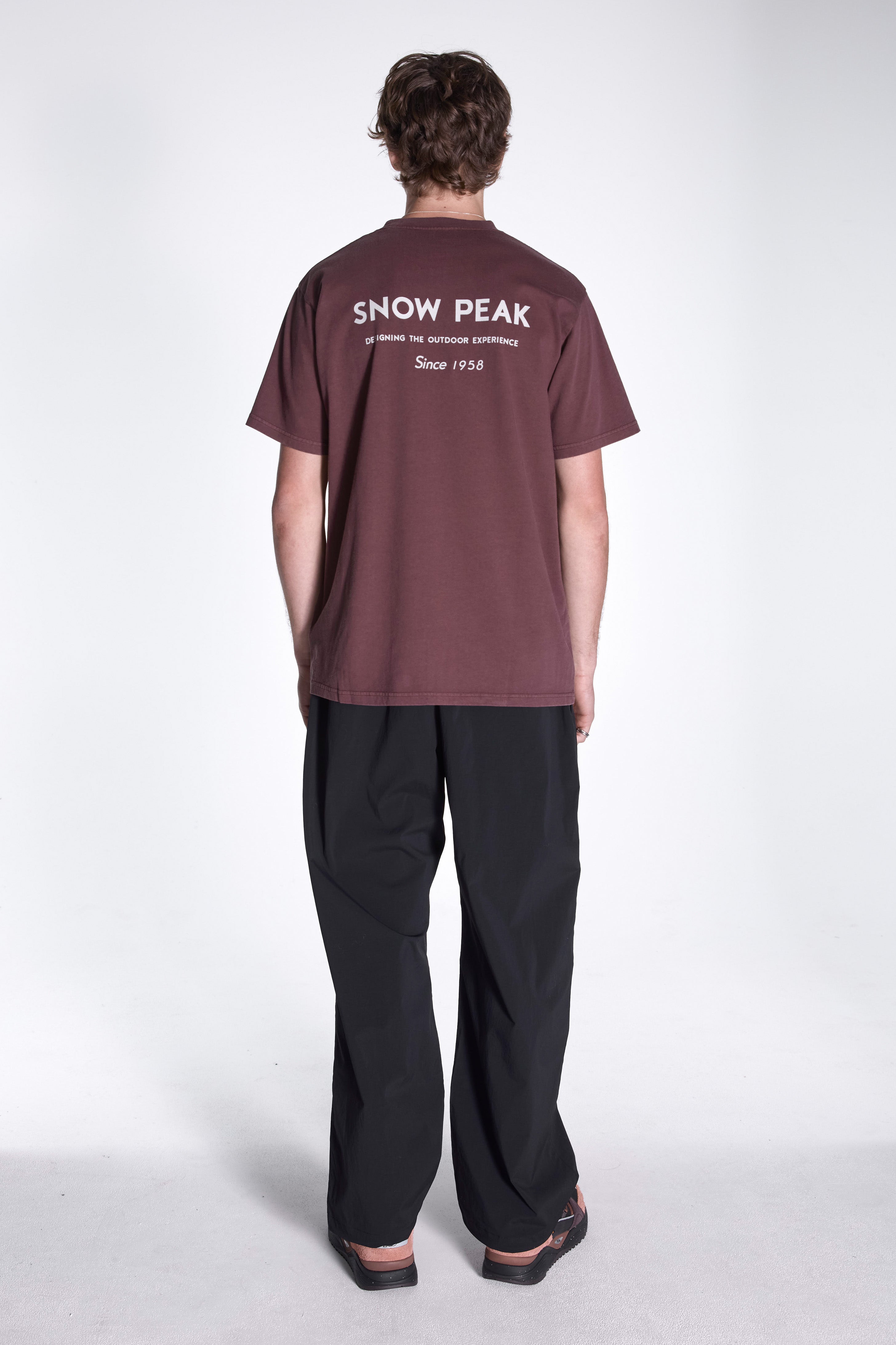 Garment Dyed T-Shirt Burgundy