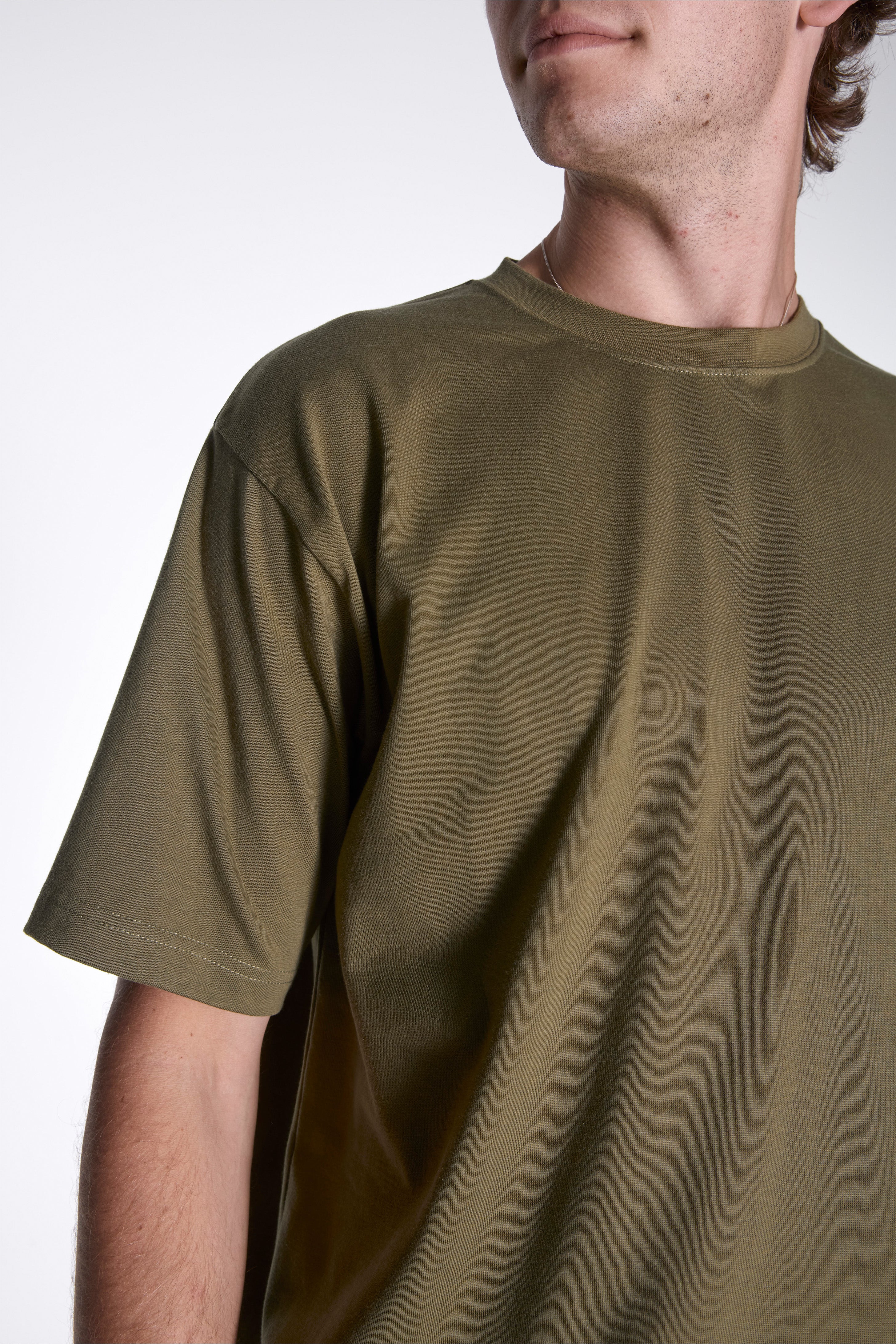 Nsd Back Printed Logo T-Shirt Olive