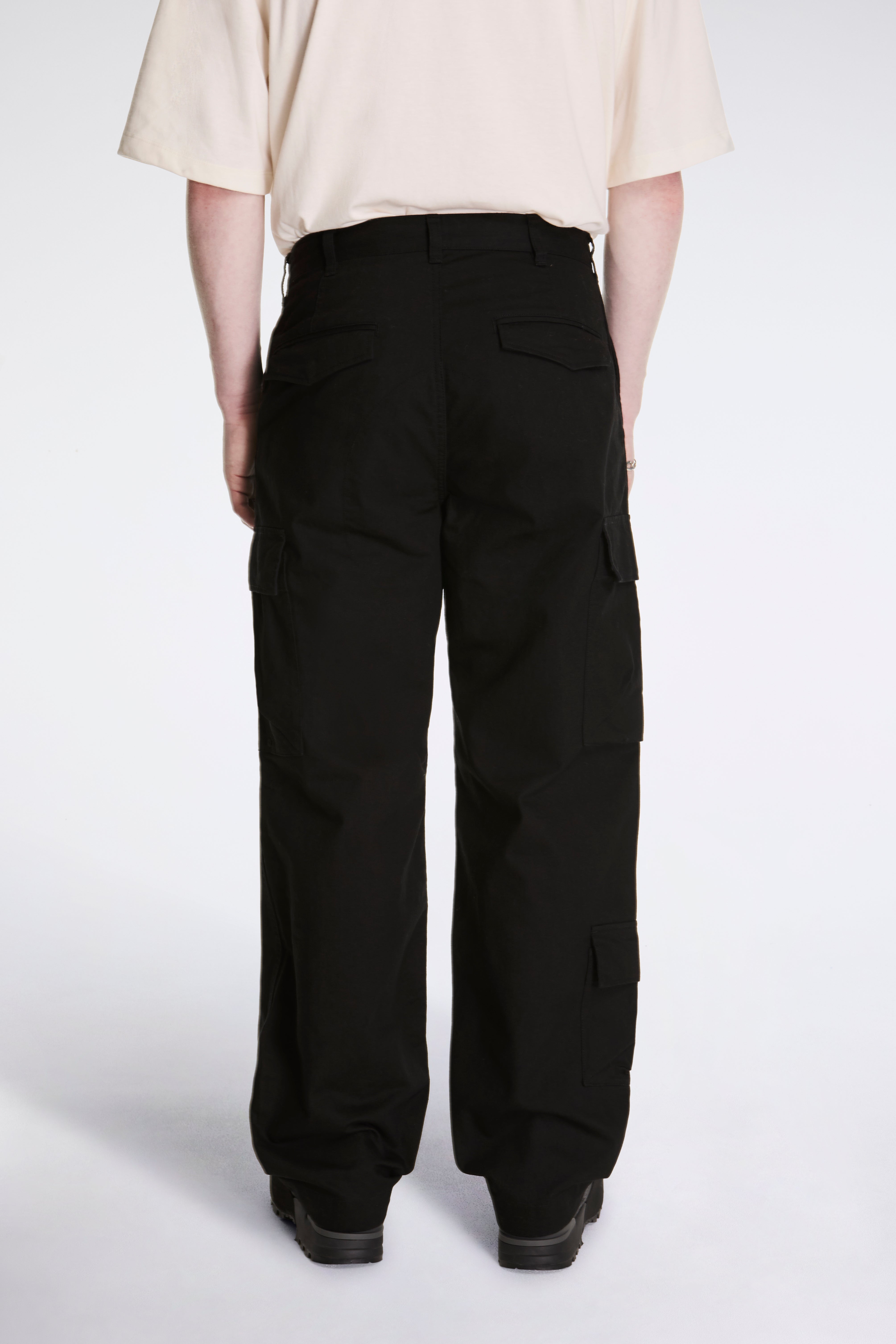 Takibi Chino Cargo Pants Black
