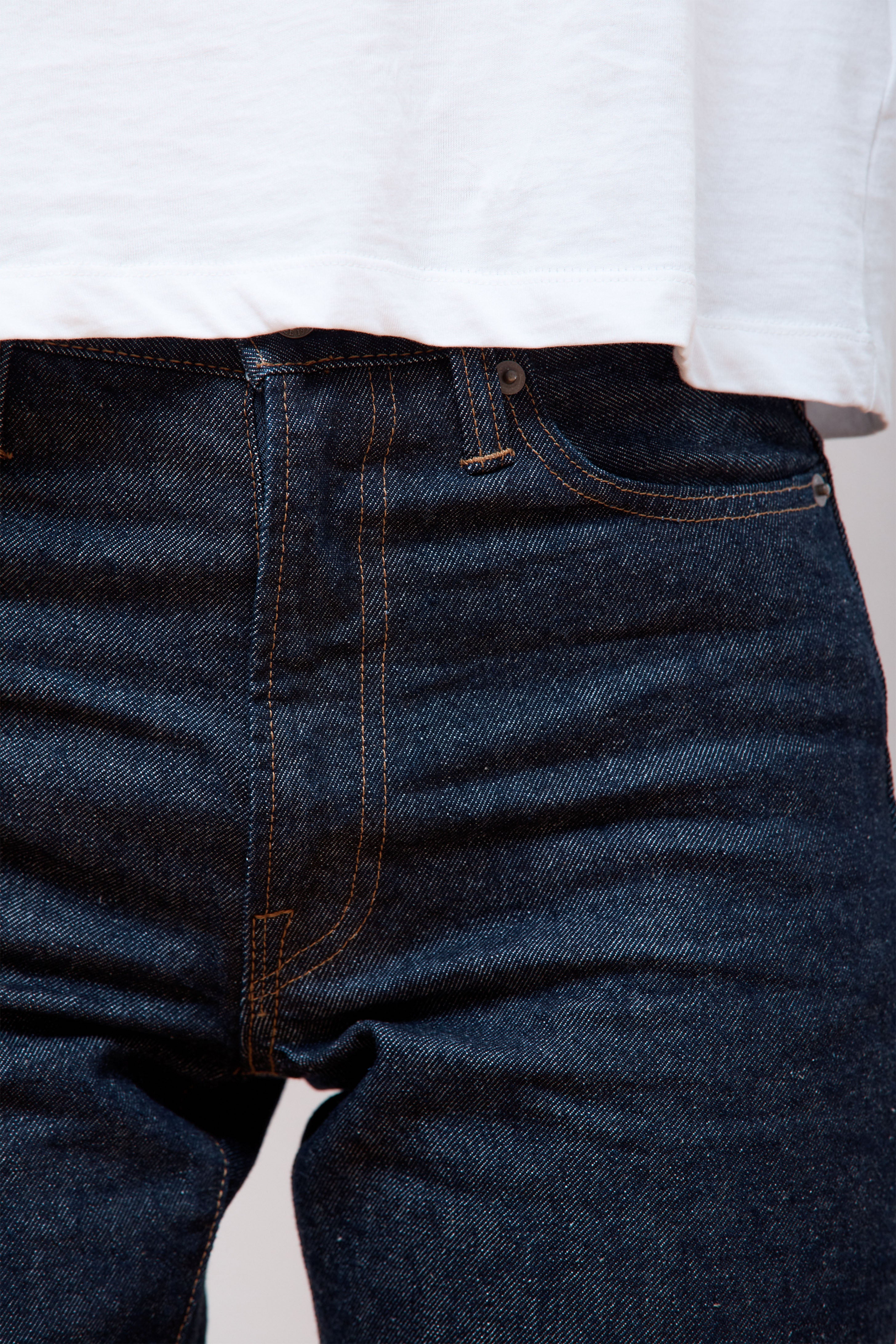 Recycled Cotton 5 Pocket Denim Regular Indigo