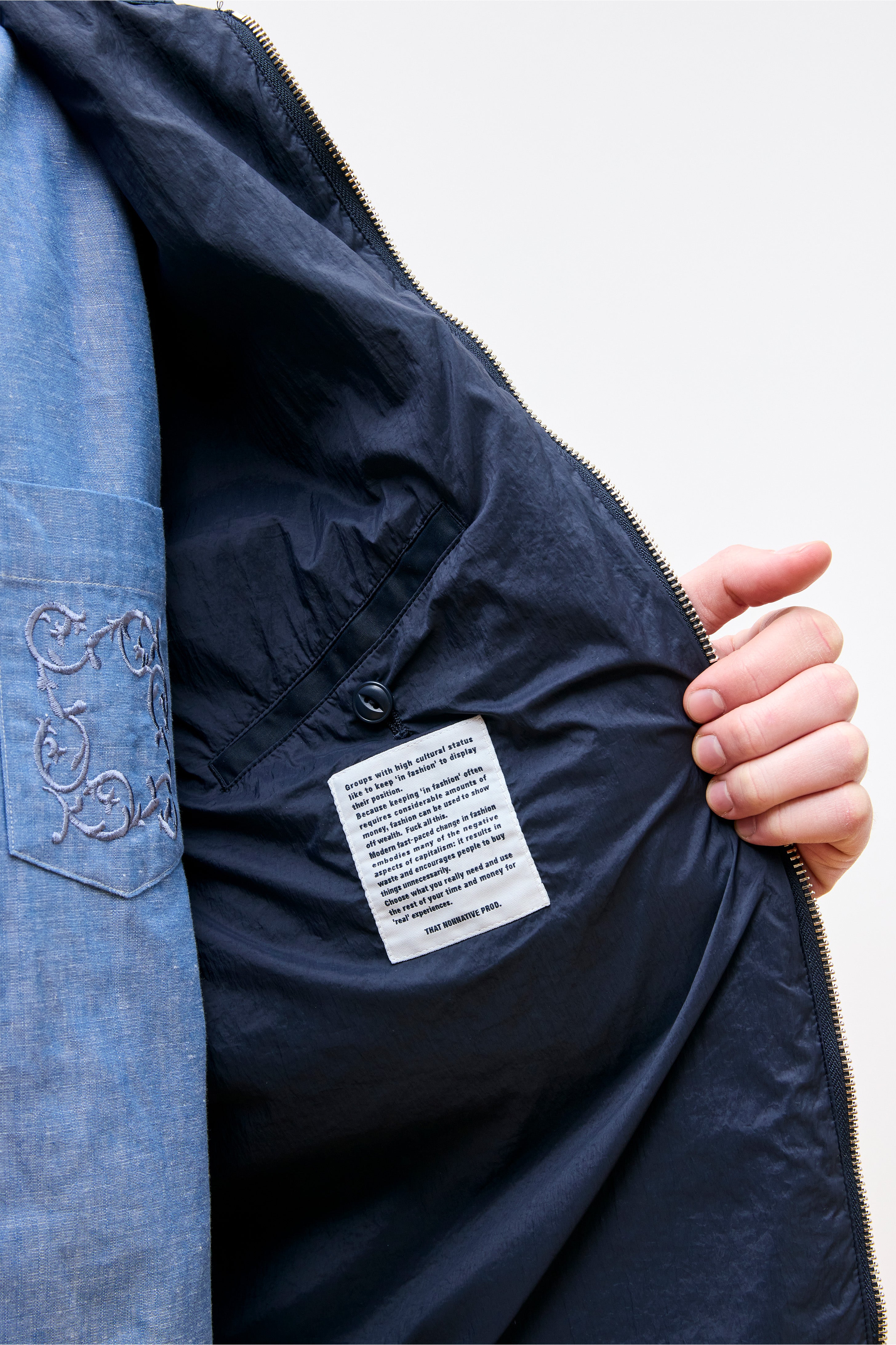 Soldier Short Jacket P/C Weather Dk. Navy