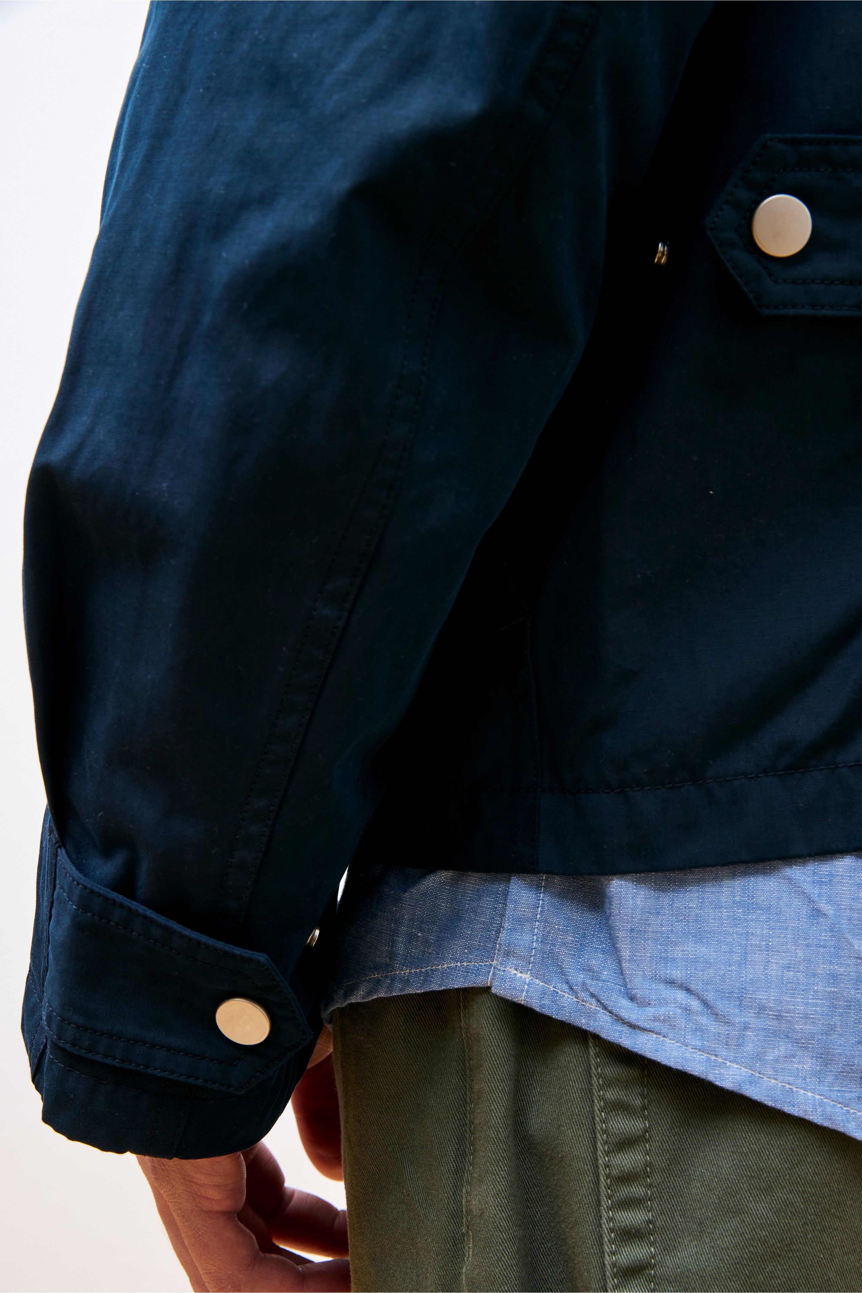 Soldier Short Jacket P/C Weather Dk. Navy